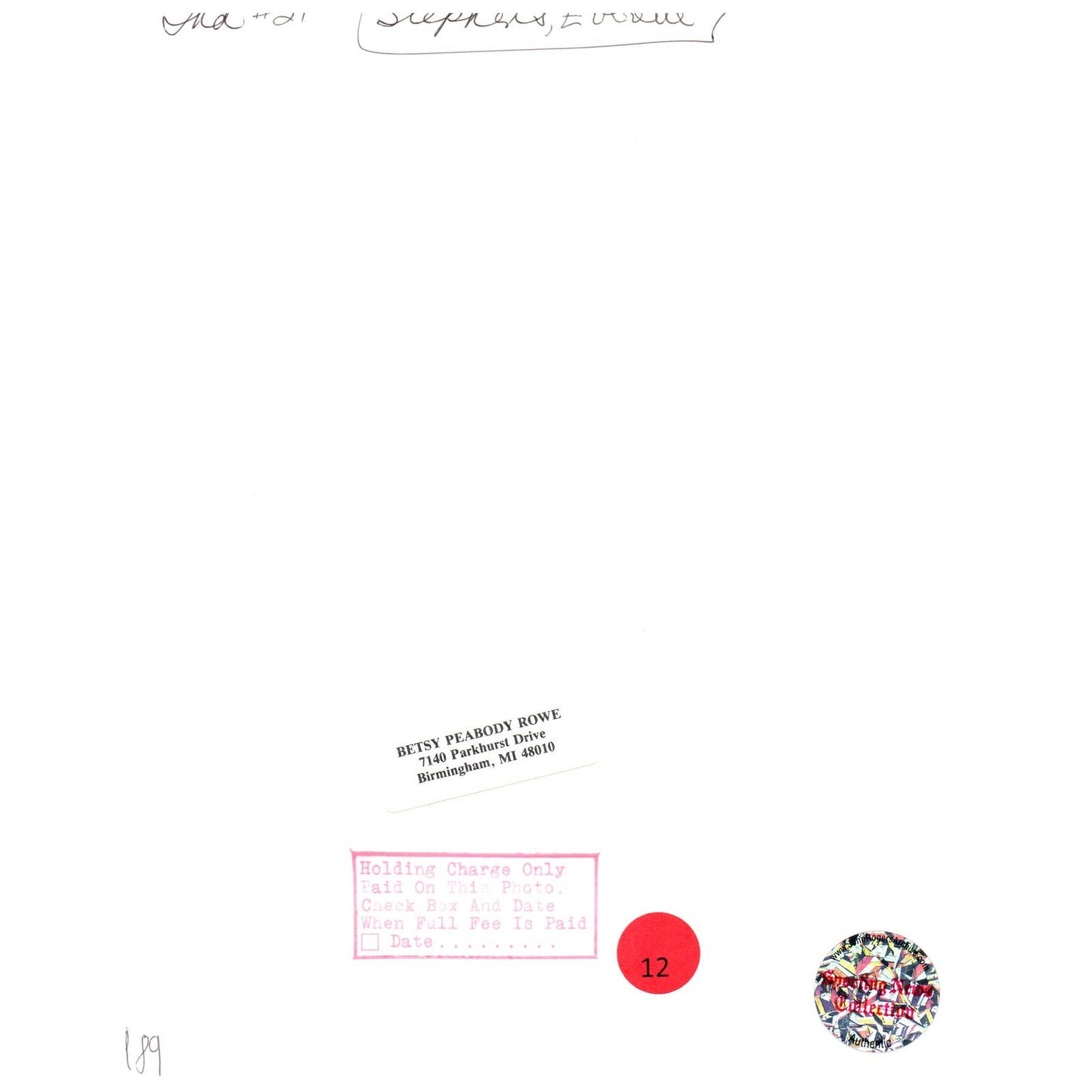 1989 Press Photo Basketball NBA Indiana Pacers Everette Stephens 8x10" AD3