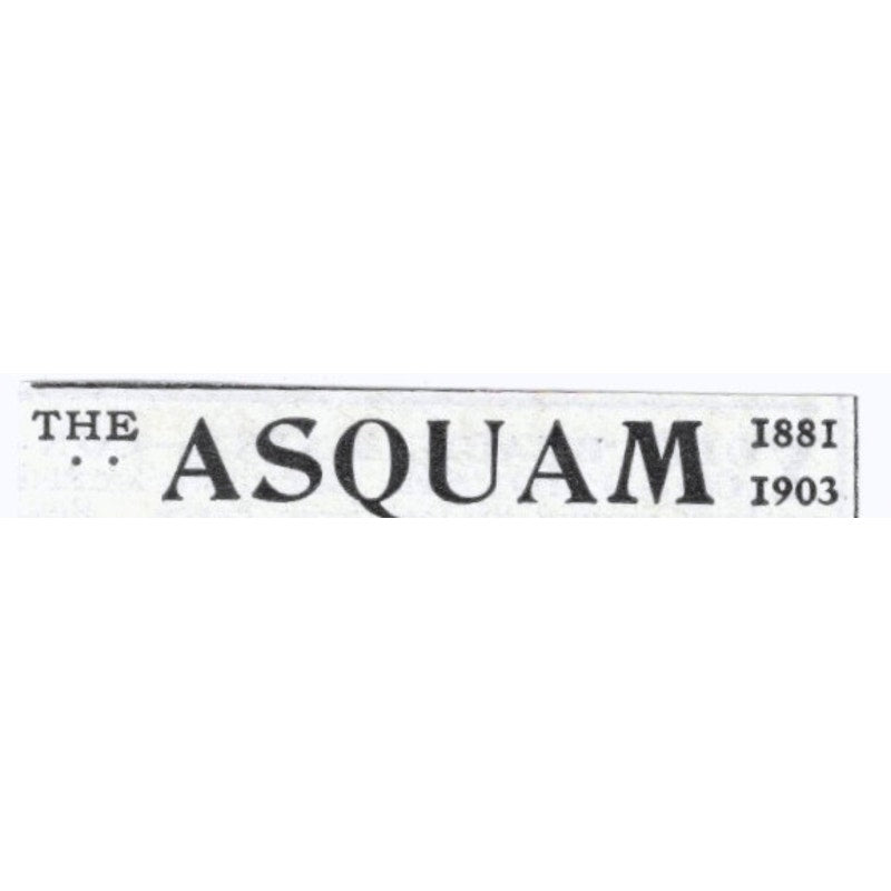 The Asquam Hotel Holderness NH Geo. E. Jewell - 1903 Original Ad AK5-S33