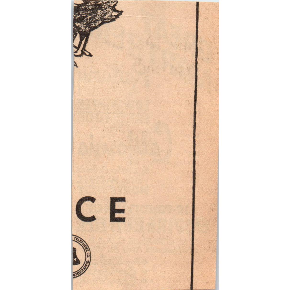 1935 Minneapolis Newspaper Great Northern Railway Fares to/from California FL5-4