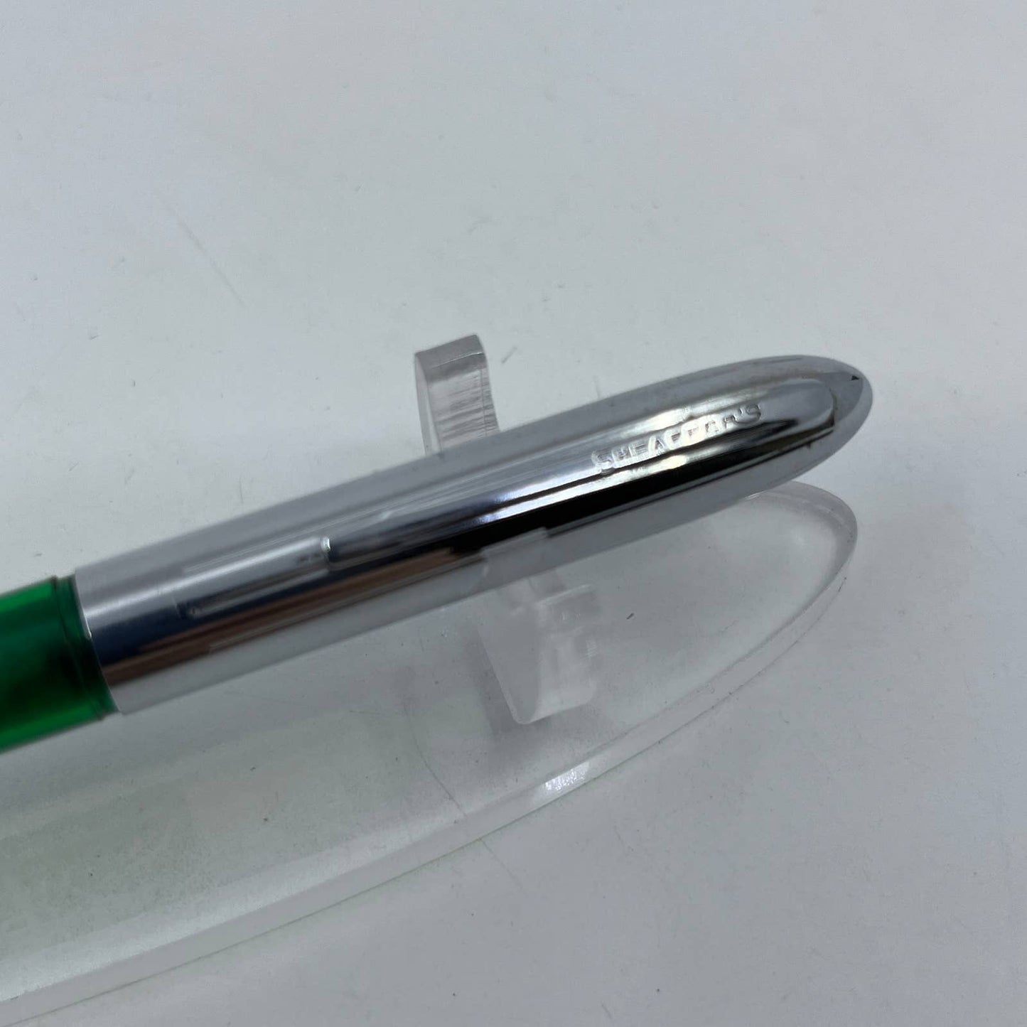 Vtg Sheaffer Translucent Green Fountain Pen SD7