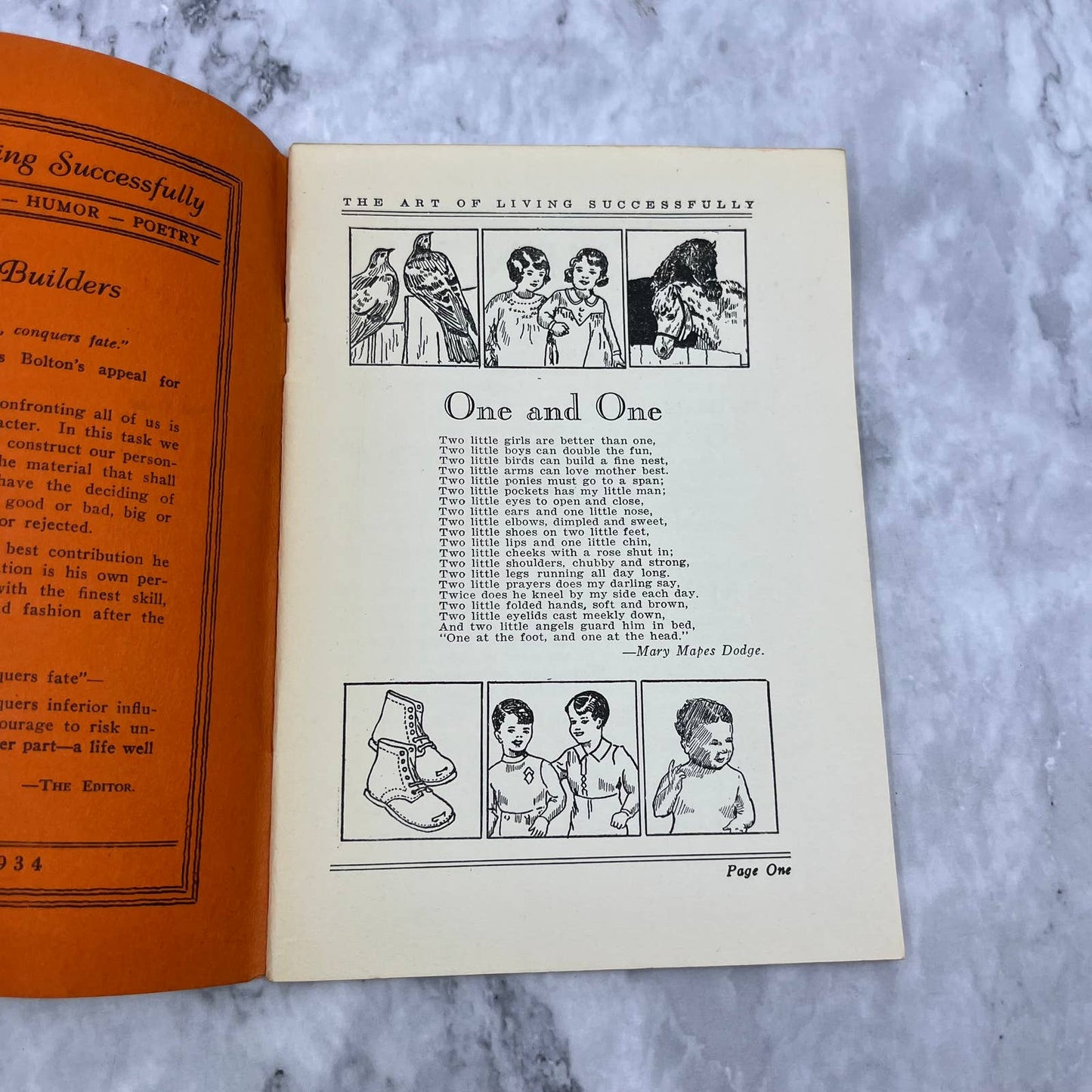 1934 Sept The Art of Living Successfully A Digest of Wit and Wisdom Booklet TH1