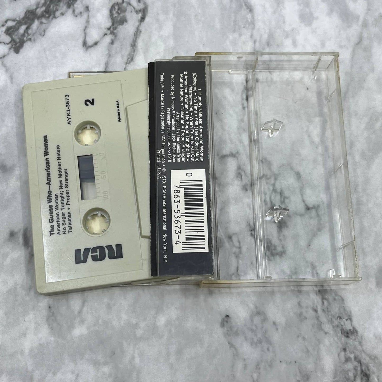 The Guess Who - American Woman - Cassette Tape TI1-41