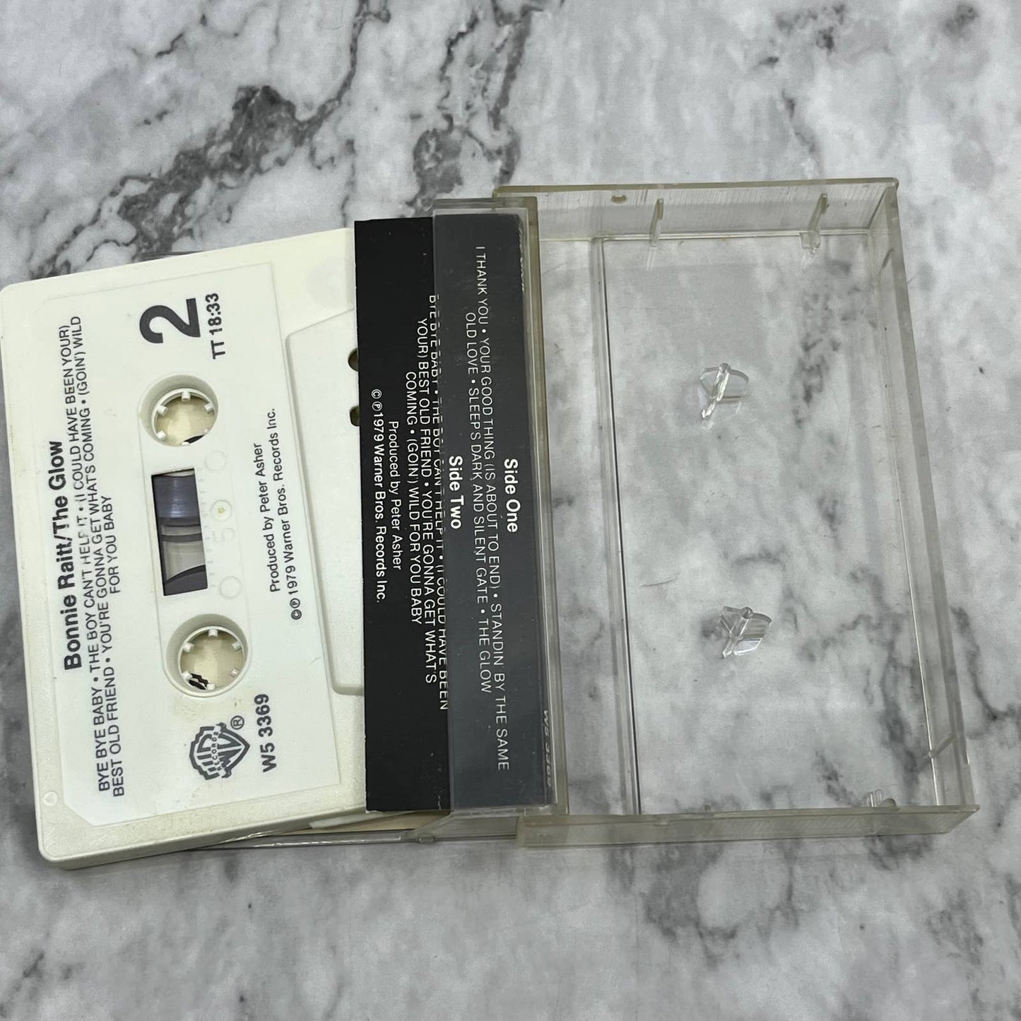 Bonnie Raitt The Glow Vintage Cassette Tape TH5-34