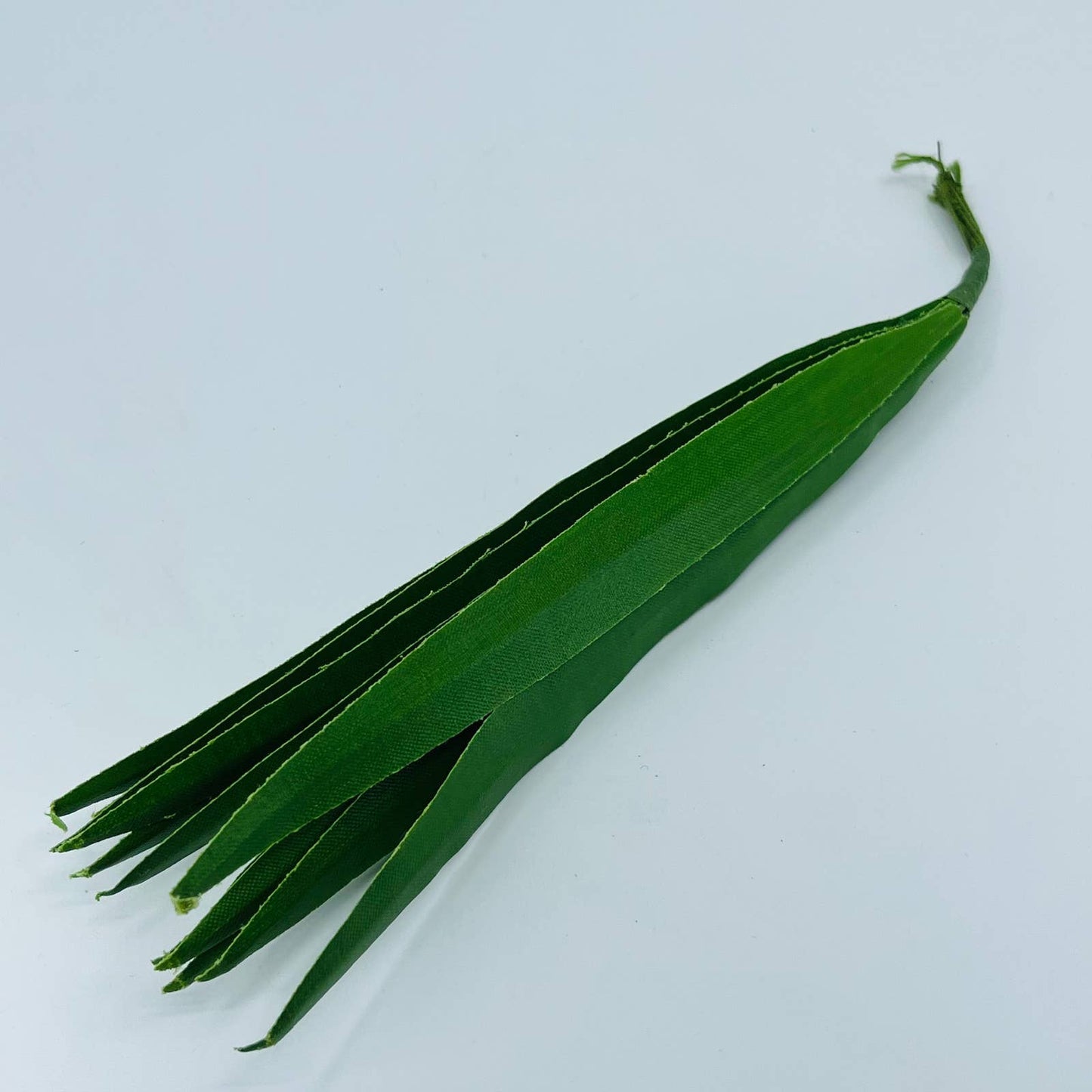 Vintage 1960s Craft Artificial Flowers Cloth BAMBOO LEAVES 8” Made in Japan TB6