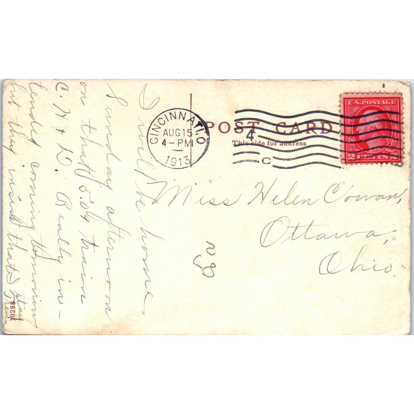 c1910 Postcard Elephant Ride Zoo Gardens Cincinnati Ohio TD9