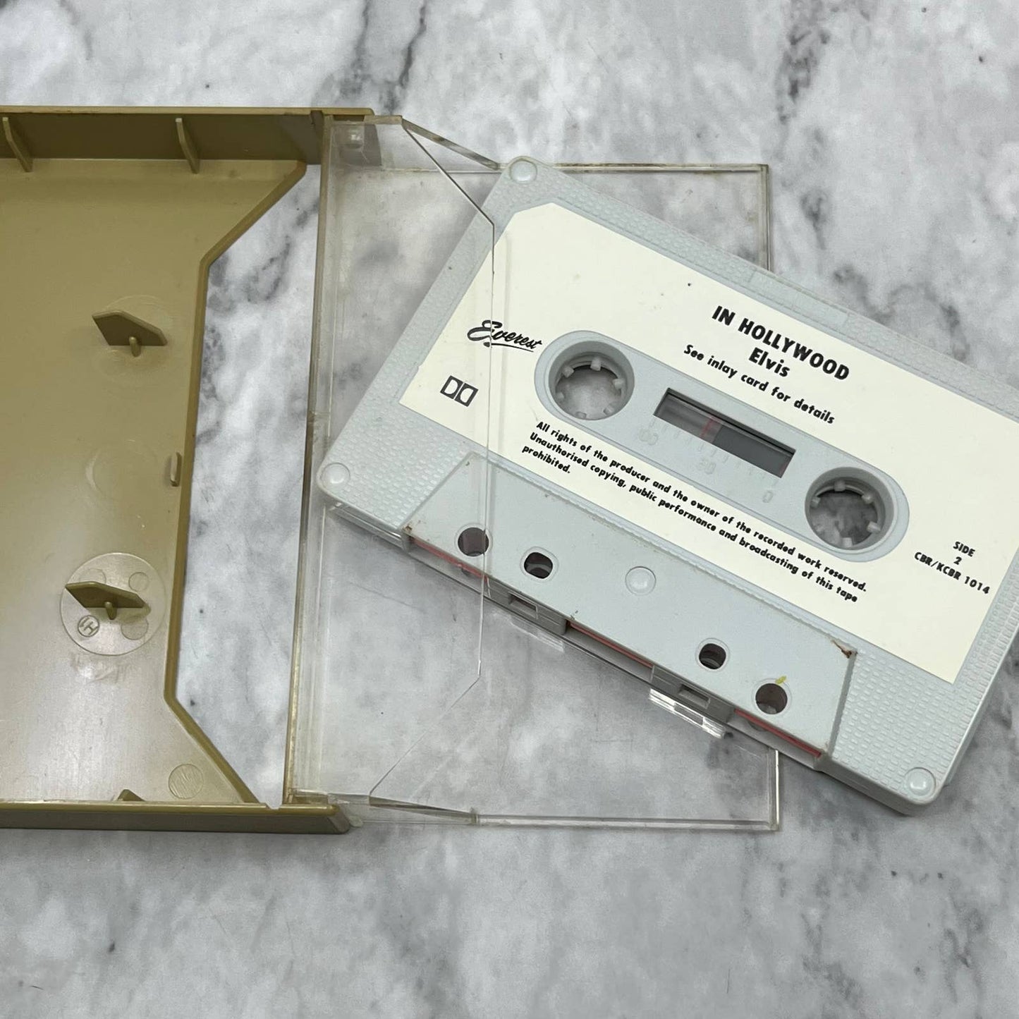 Elvis - In Hollywood - No Jacket Cassette Tape TJ6-86