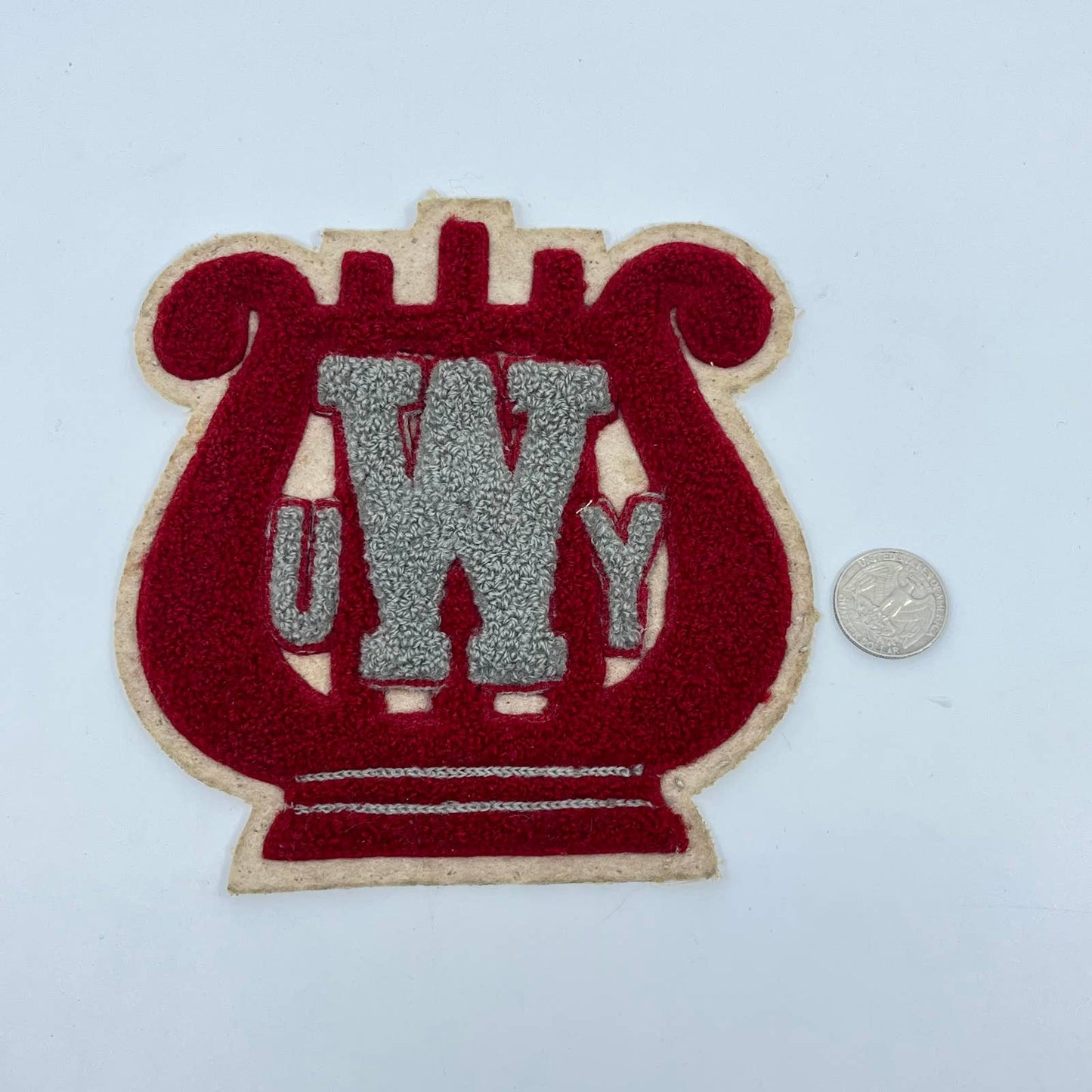Vintage Westmont-Upper Yoder High School Letterman’s BAND Patch Johnstown PA TE2