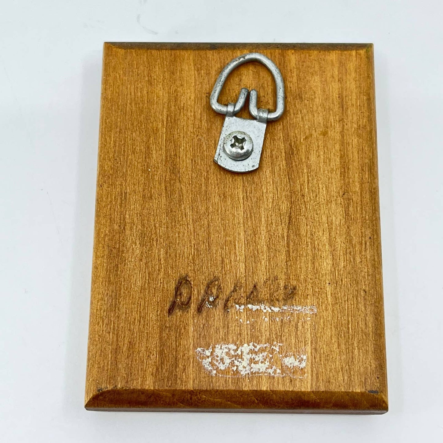 CARVED DILLON WOODEN Springerle Butter Cookie Stamp Press Mold 2.5x3.5” TE3-1