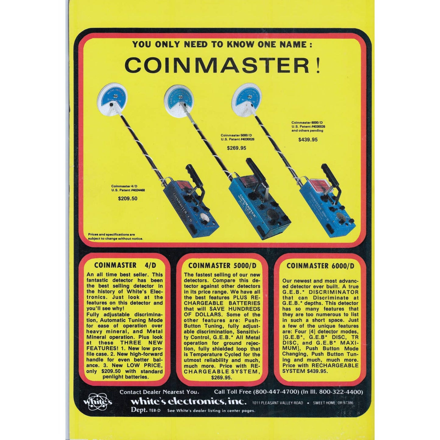 Long John Lathams Lost Treasure Magazine Lost Mines, Buried, Sunken Oct 1978 M1