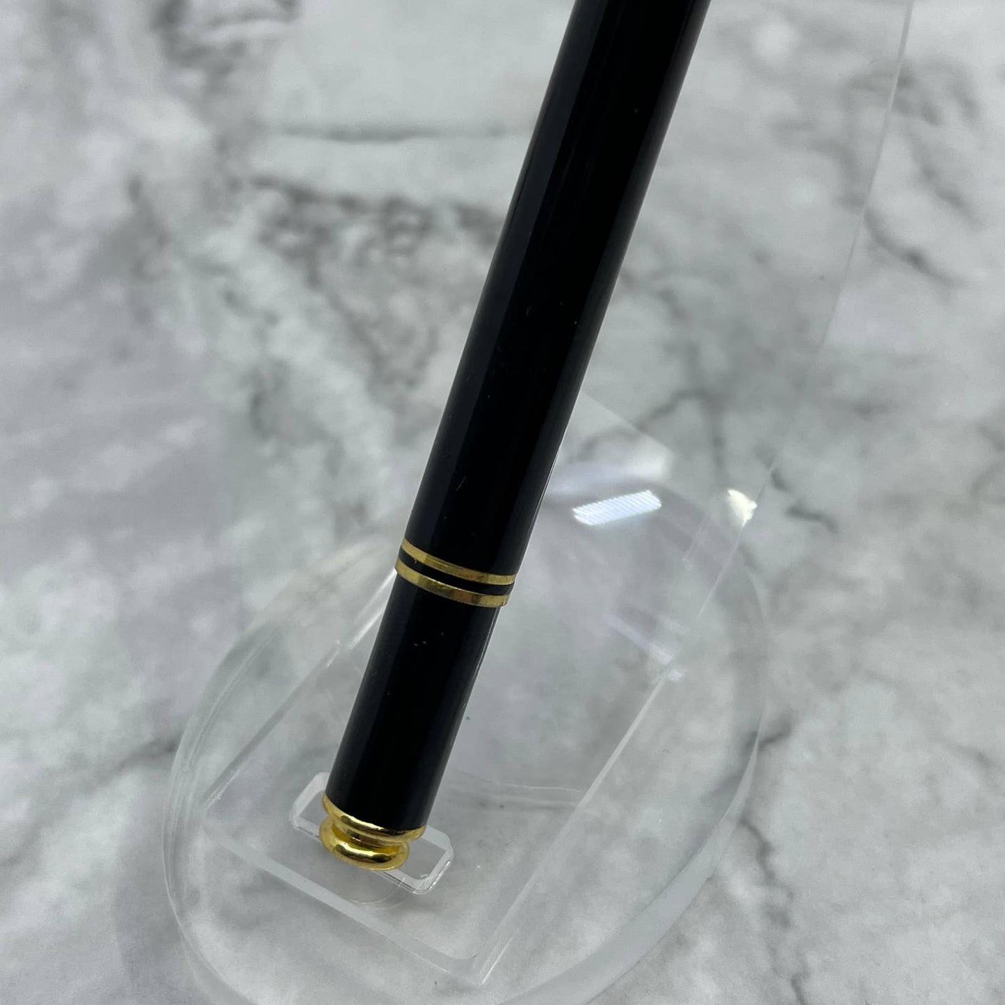 Vintage Black & Gold Tone Fountain Pen Iridium Point W Germany Fine Nib SE6