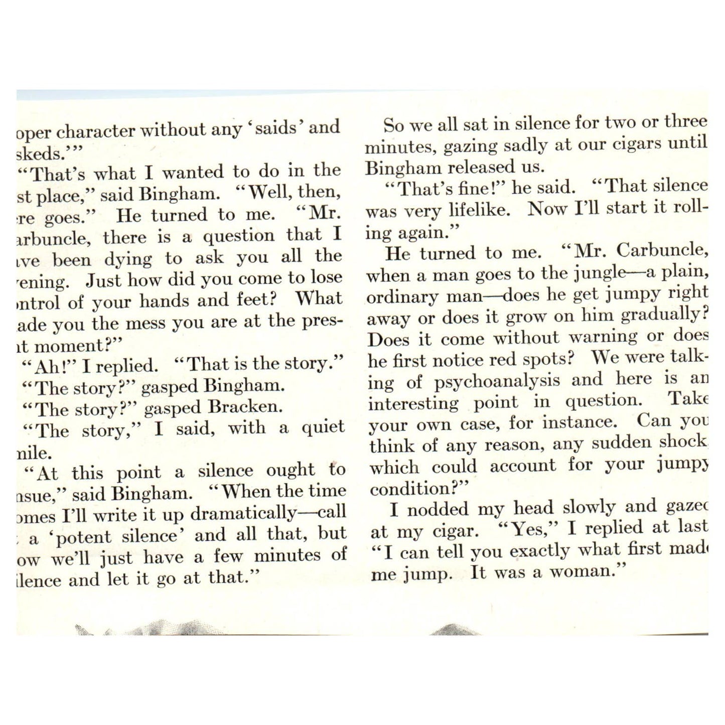 High Officials and Native Chieftains - 1921 Original Illustration TJ7-S