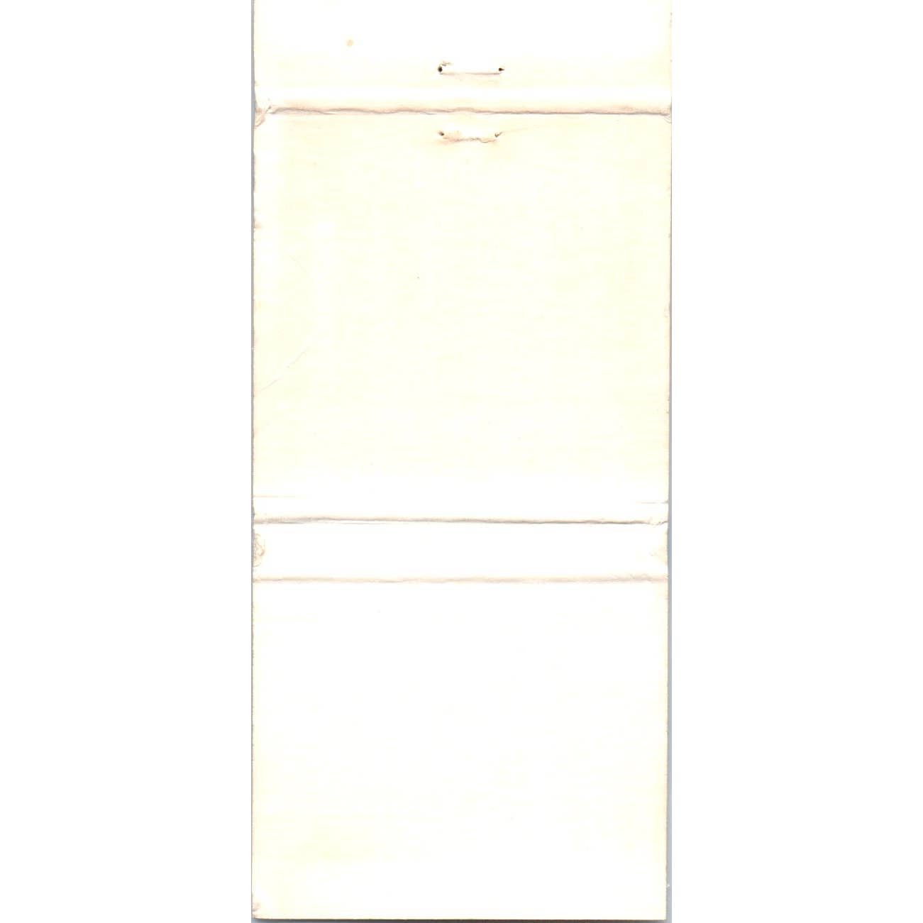 Haubner & Stallknecht Funeral Home Rochester NY Advertising Matchbook SA1-M10