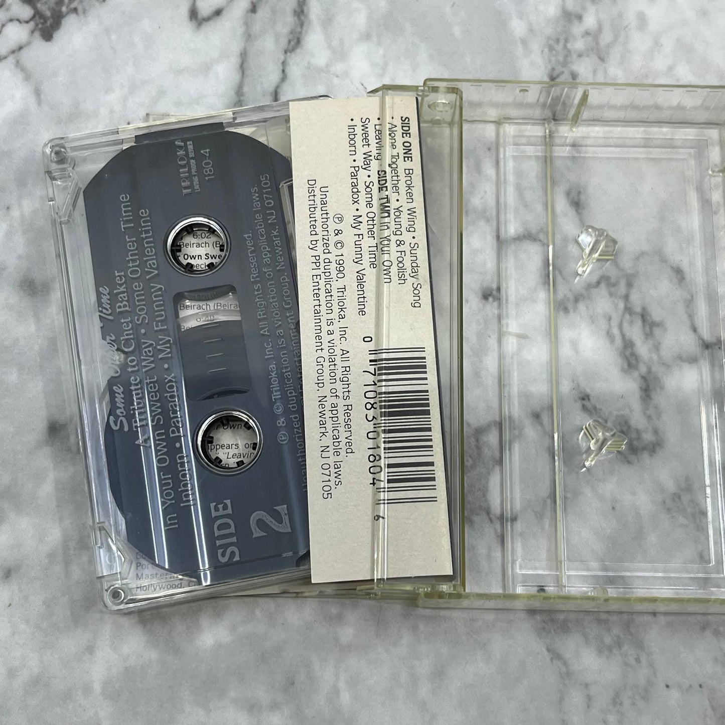 Some Other Time - A Tribute to Chet Baker Triloka 1990 Cassette Tape TJ4-27