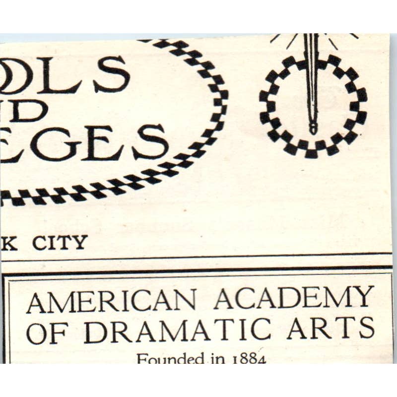 The Castle Miss Mason's Summer School Tarrytown-on-Hudson NY - 1921 Original Ad TJ7-S7