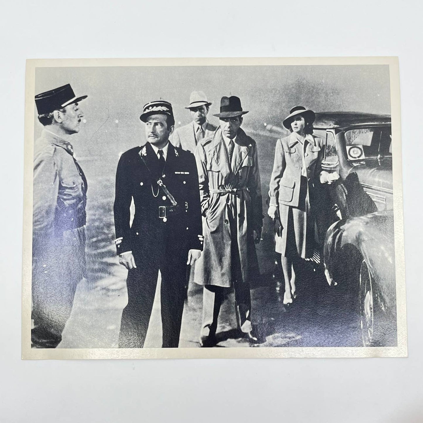 Vintage Casablanca Photo Movie Still Black & White 8x10 AB4-37