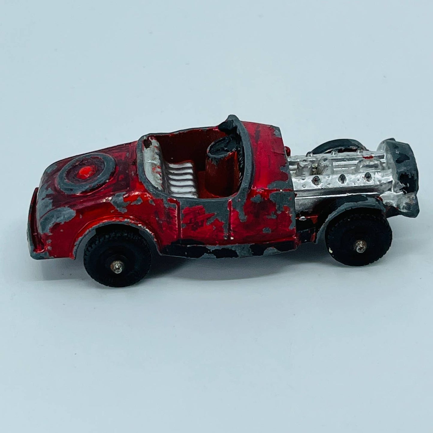 Vintage Die cast Tootsie Toy Model "B" Stamped Metal Car 3” Chicago USA SA3