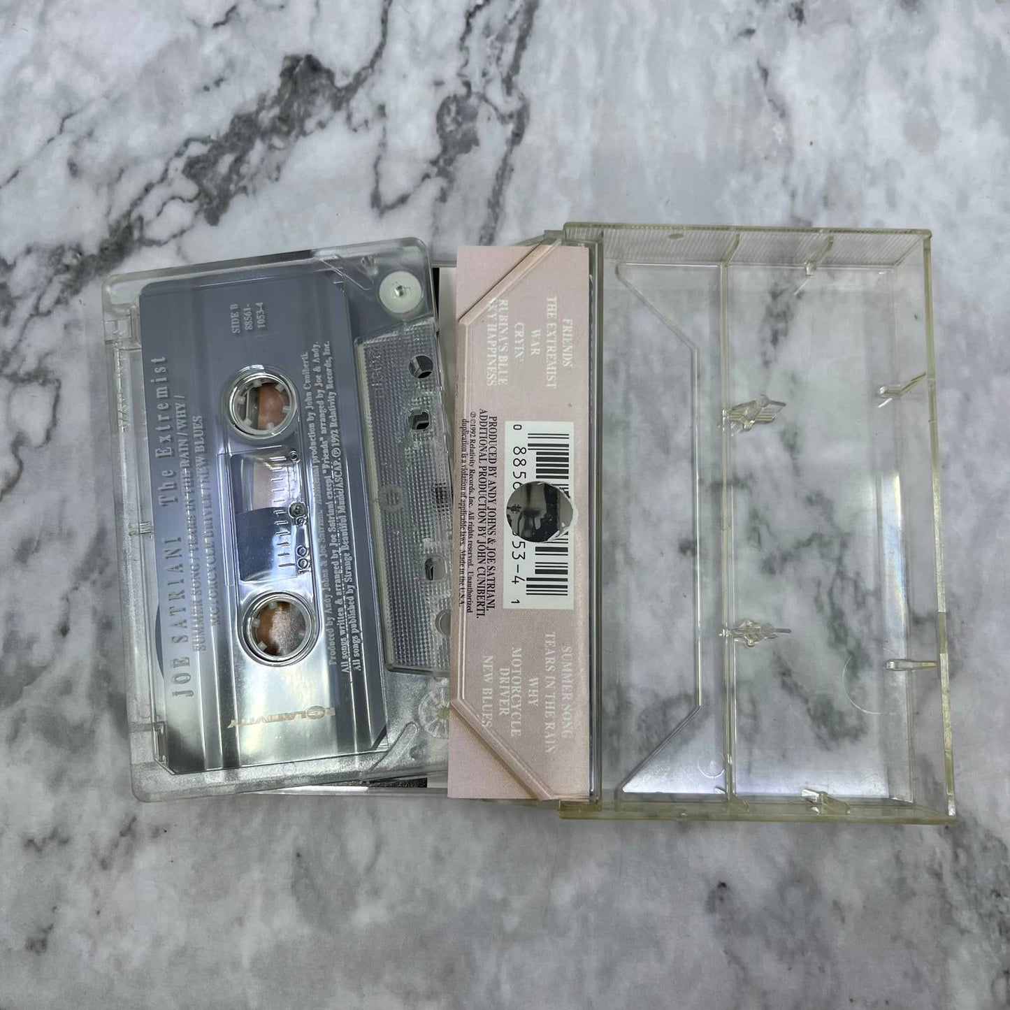 Joe Satriani The Extremist Cassette Tape TJ4-27