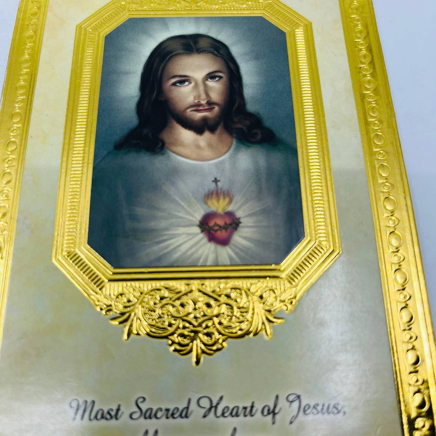 Vintage Collection of Catholic Relics Dating to 1980s St. Jude Rosary & More BA4