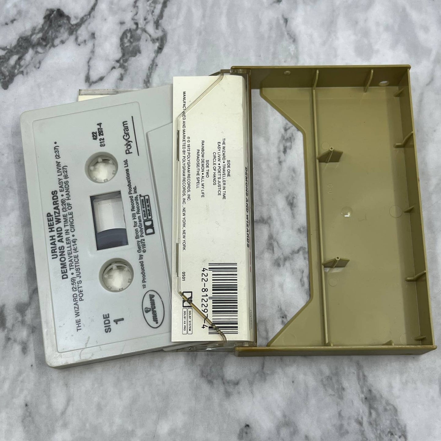 URIAH HEEP Demons And Wizards Cassette Tape TC7-47