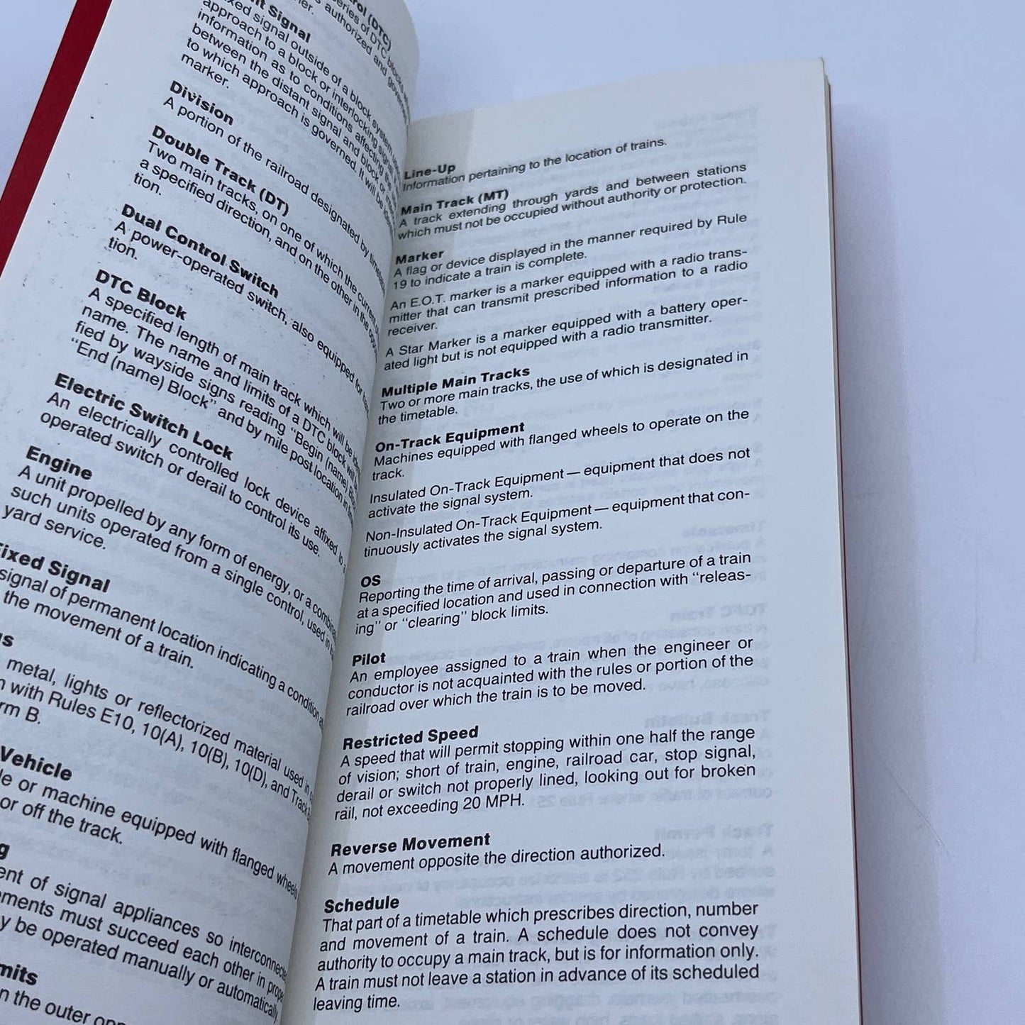 1989 Chicago & Northwestern Railroad Rules of the Engineering Department TG6