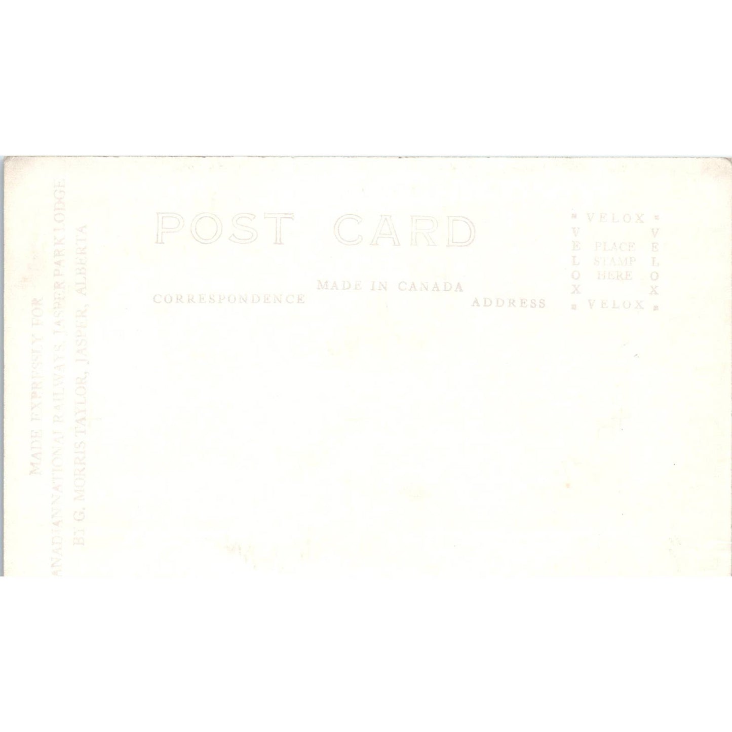 Golf Course Jasper Park Lodge RPPC Original Postcard TK1-23