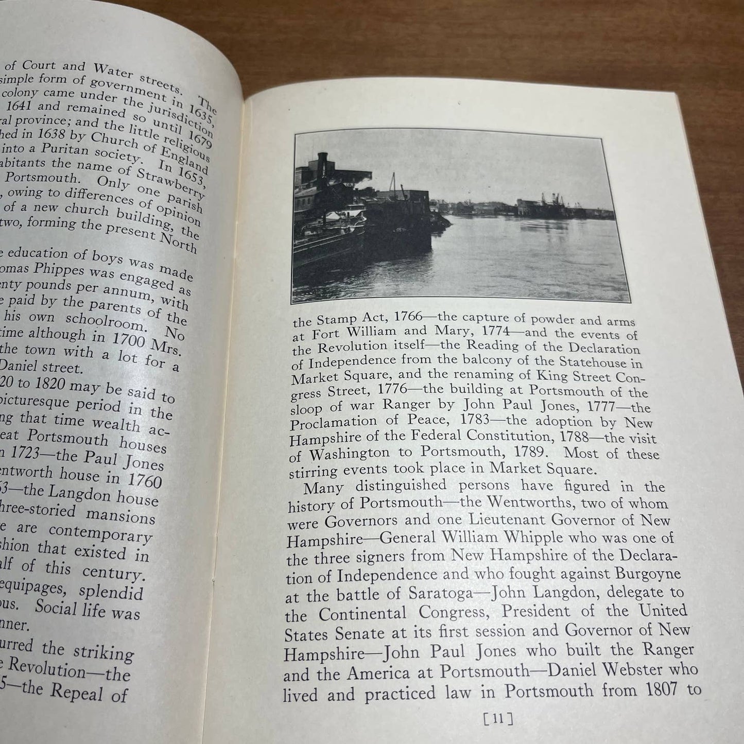 1923 Portsmouth New Hampshire 300th Anniversary Historical Souvenir Booklet A5