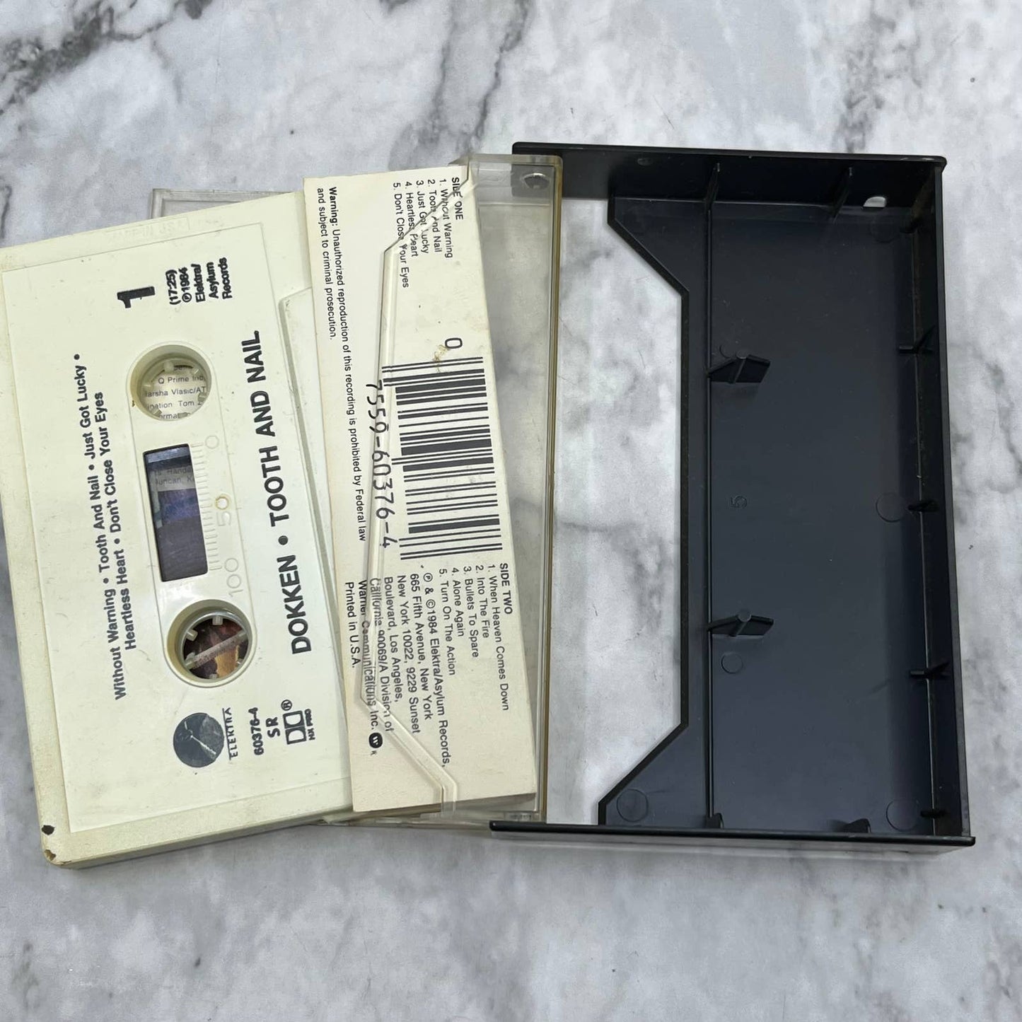 Dokken Tooth And Nail 1984 Cassette Tape TJ6-74