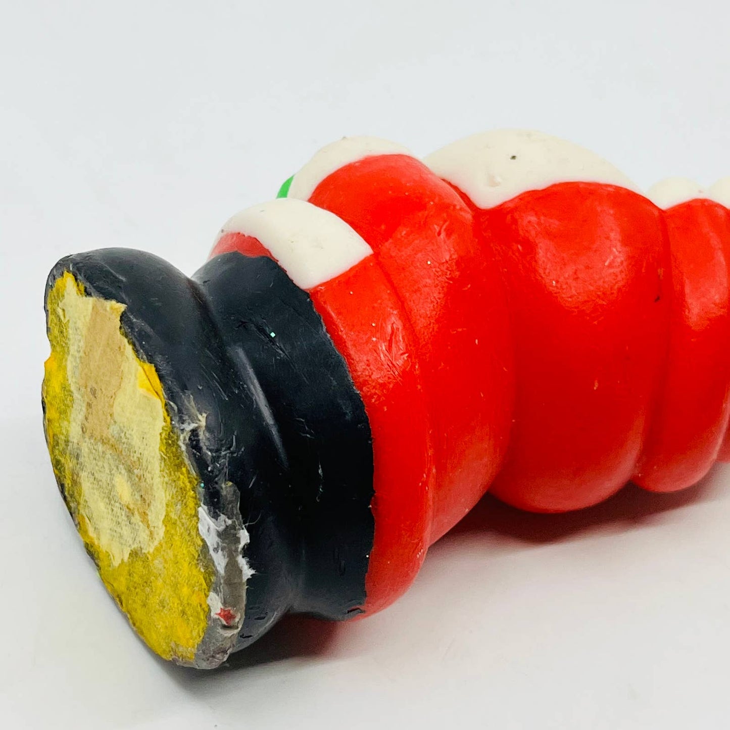 Rare 60s GURLEY? Large SANTA CANDLE Christmas Holidays Unused 5.5” TD4