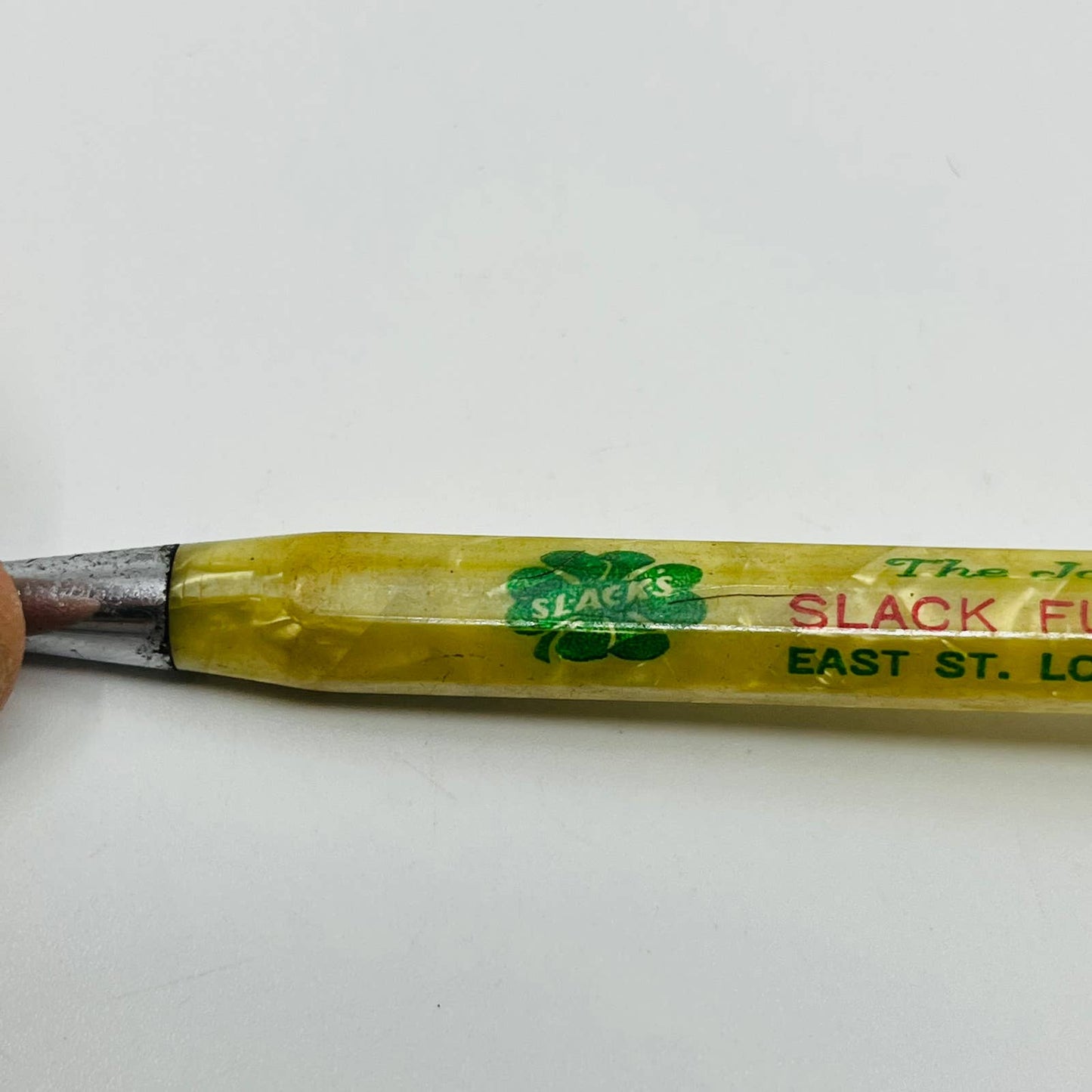 Mother of Pearl Mechanical Pencil Jolly Irishman Slack Furniture St Louis MO SB3