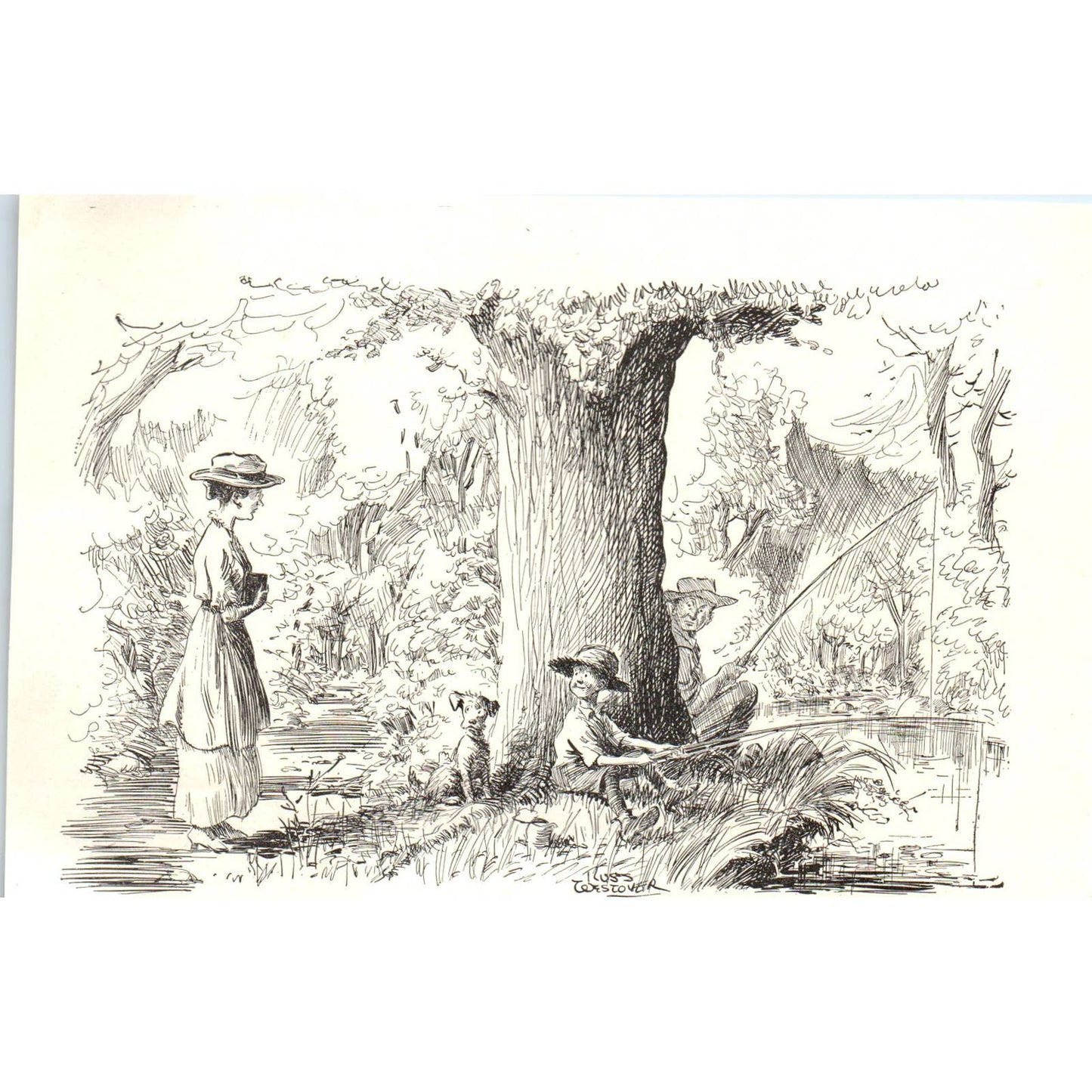 c1920 Harper's Magazine Clip - Uncle Sam High Prices Political Cartoon EA3