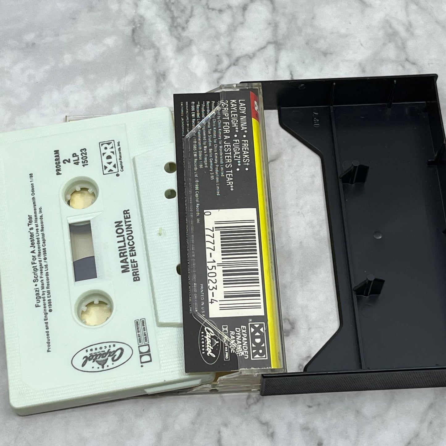 Marillion - Brief Encounter - US 1986 - Capitol Records Cassette Tape TB5-11