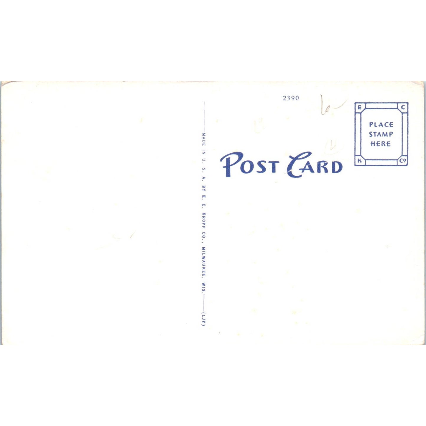 WWI Artillery Field Firing - Original Postcard TJ7-RP1