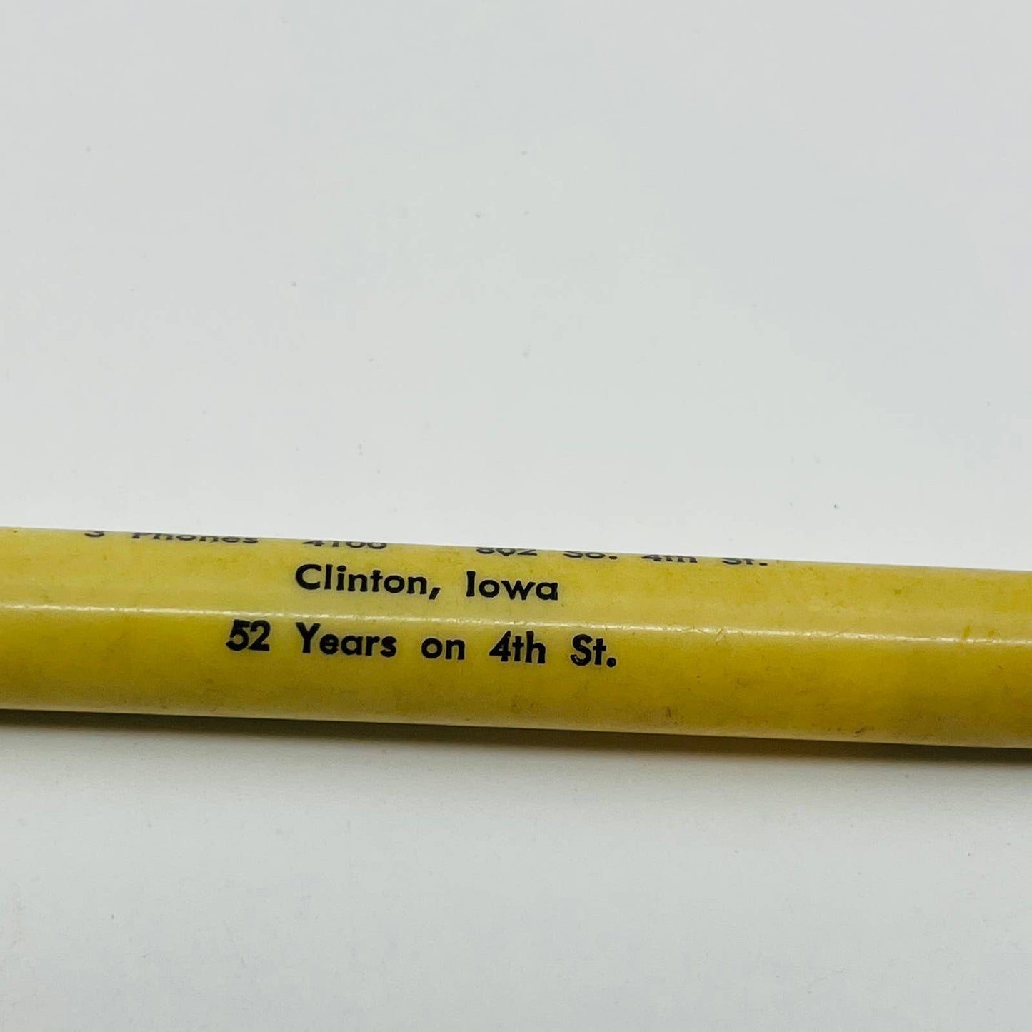 Bullet Pencil A.P. Johnson Groceries Clinton Iowa 4th St. SB3