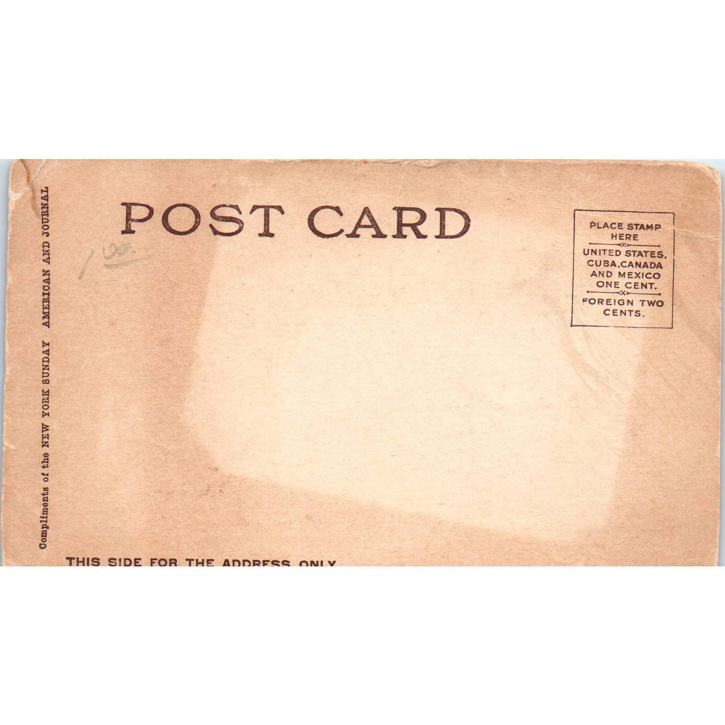 The Wedding Party American Journal Examiner 1906 - Original Postcard TJ7-RP1