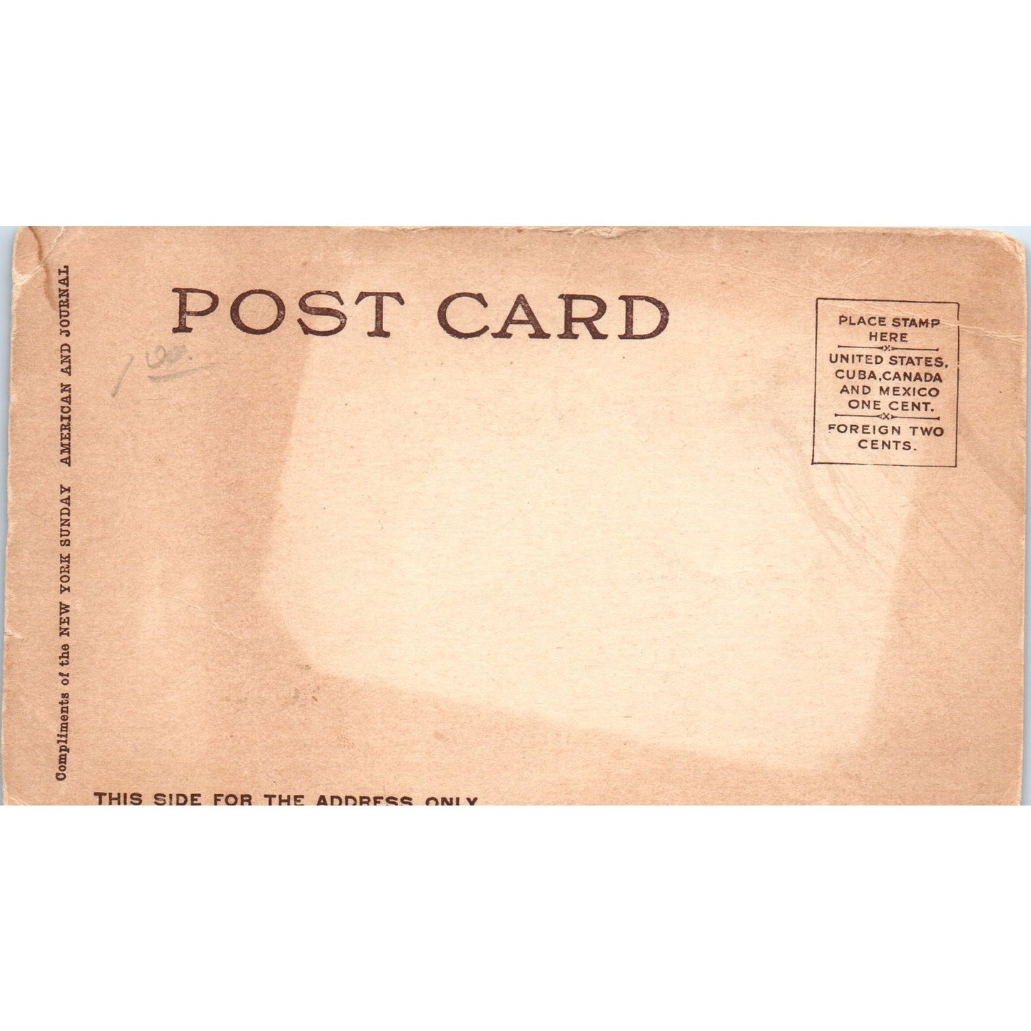 The Wedding Party American Journal Examiner 1906 - Original Postcard P3-4