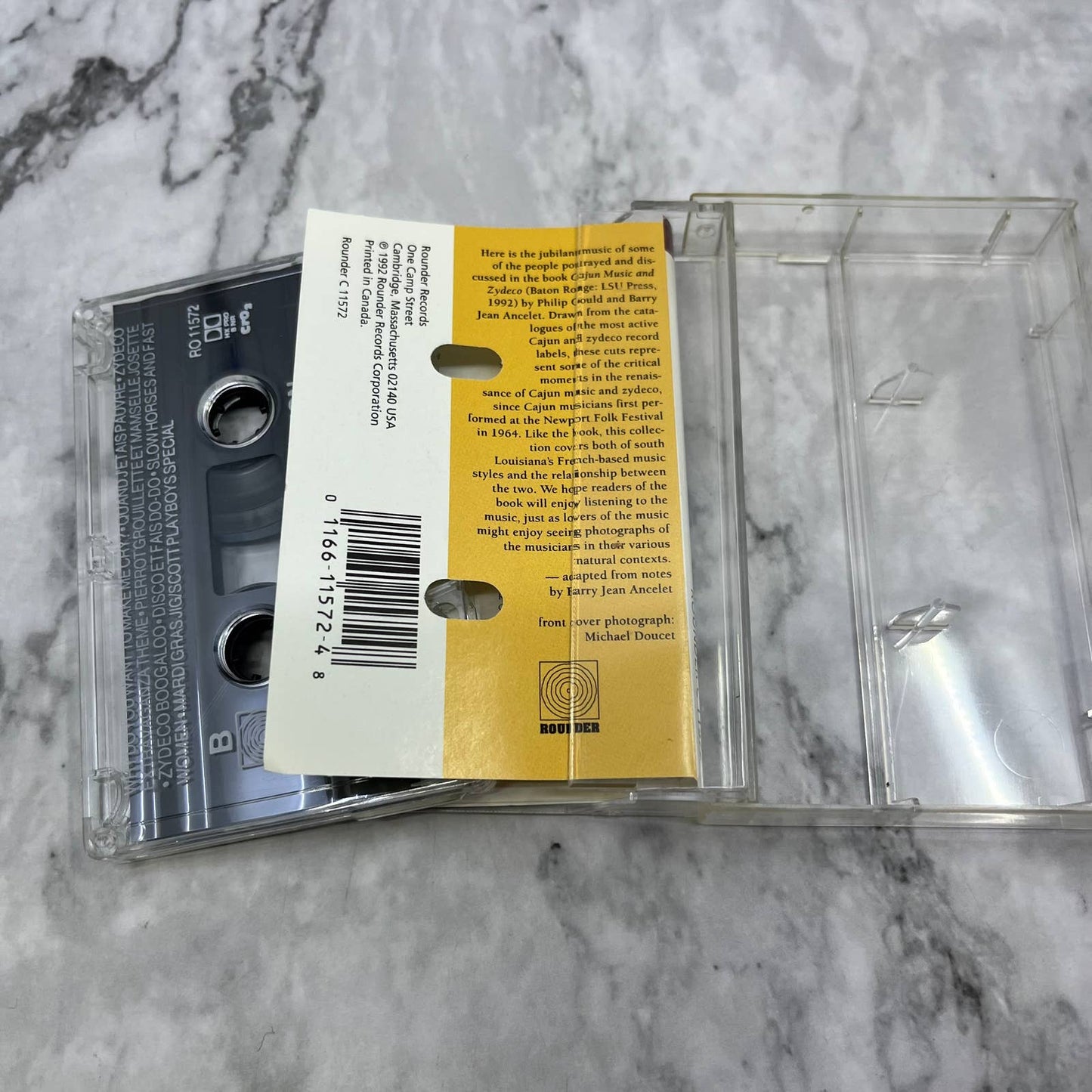 Cajun Music and Zydeco - Cassette Tape TD8-70
