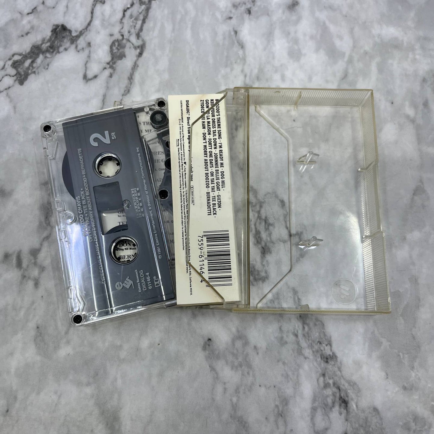 Boozoo Chavis Self Titled Accordion Cassette Tape TD9-66