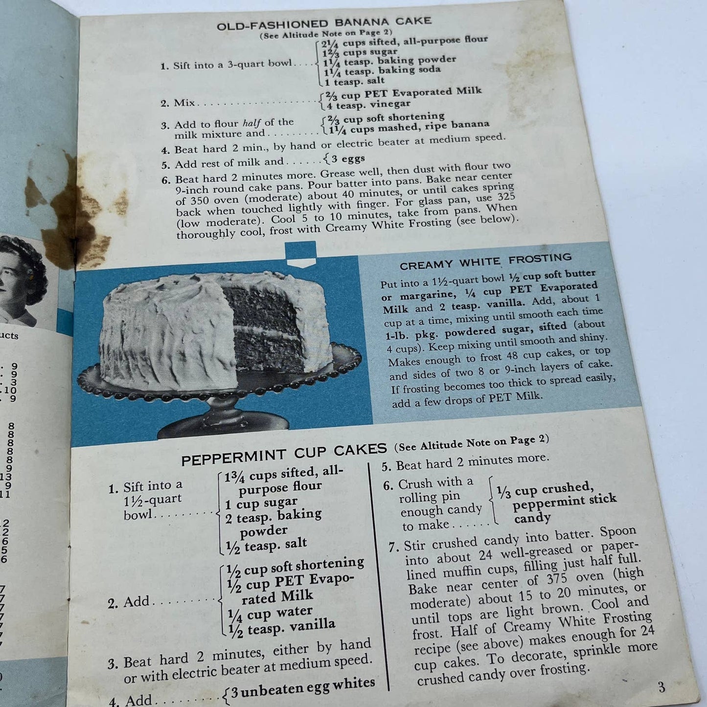 1958 Mary Lee Taylor Something Special Recipe Cookbook Pet Evaporated Milk TG6