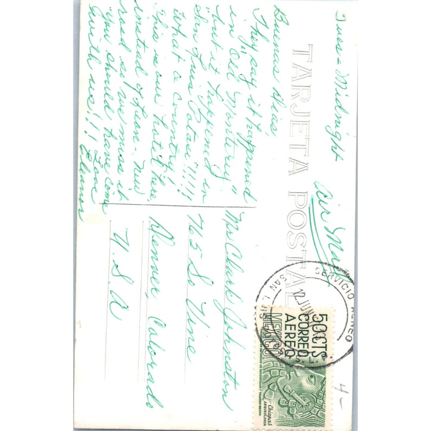 Hotel Colonial San Luis Potosi S.L.P. Mexico - Original RPPC Postcard TJ7-MP