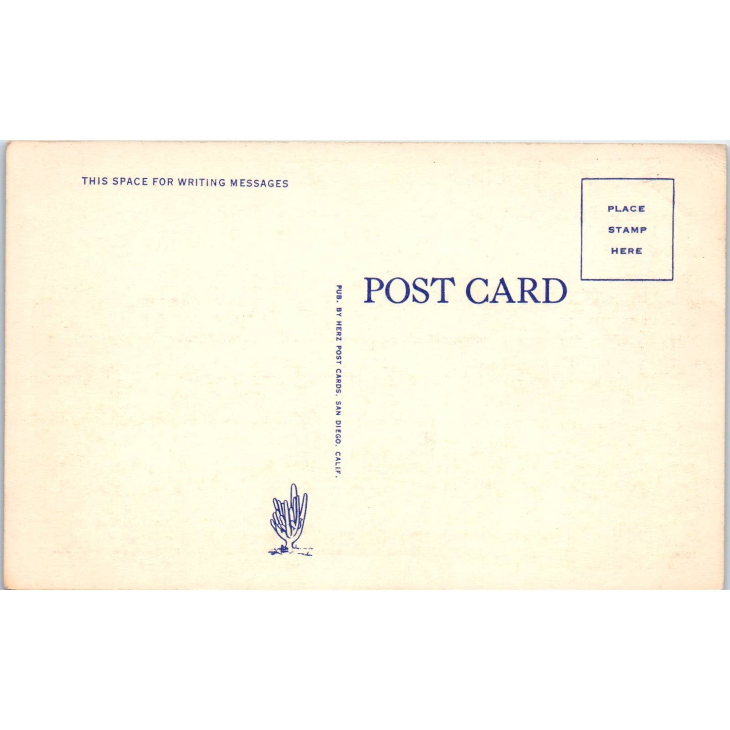 US Naval Station Officer's Quarters San Diego CA Original Postcard TK1-21