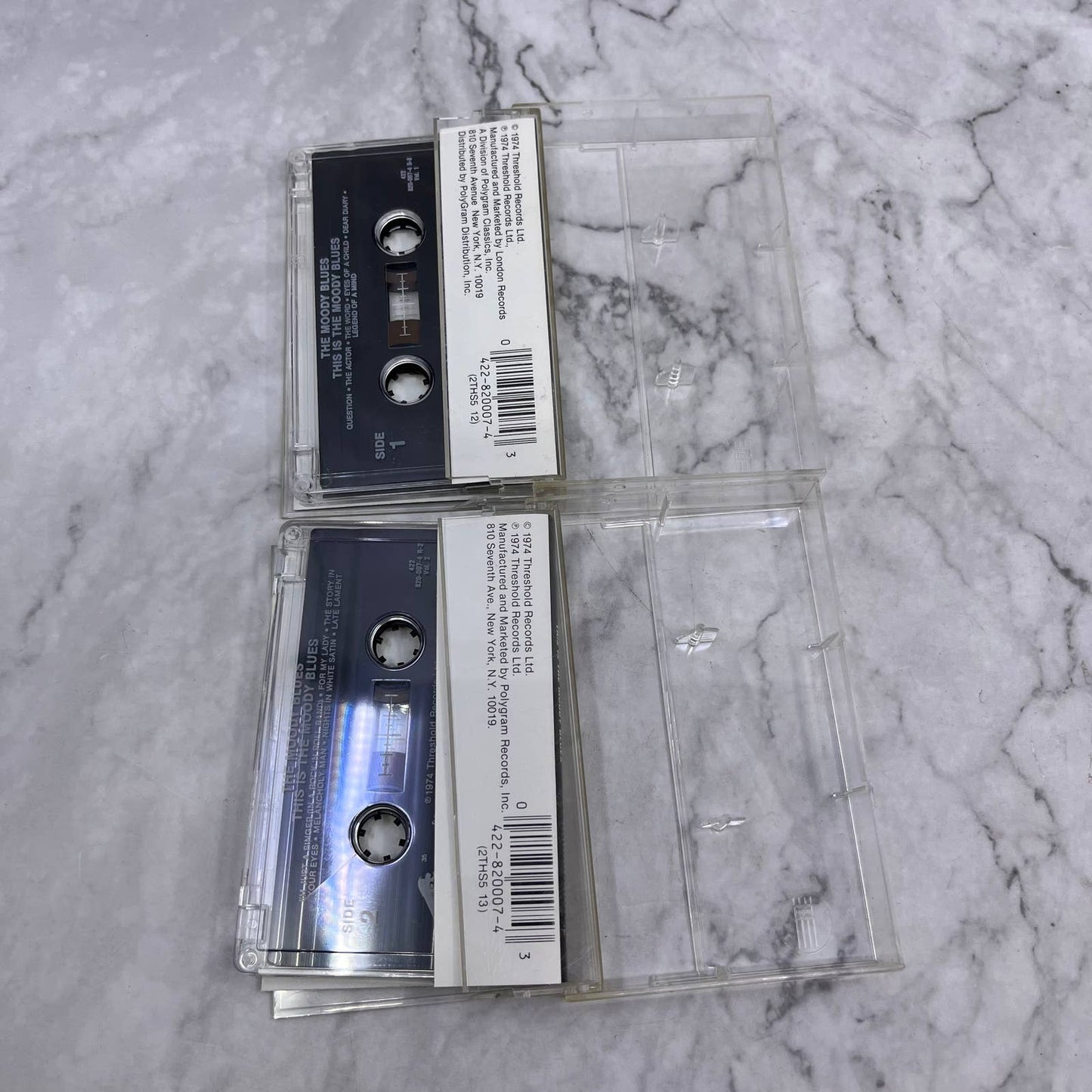THIS IS THE MOODY BLUES Cassette Tape Compilation DOUBLE ALBUM Rock Psych TB6