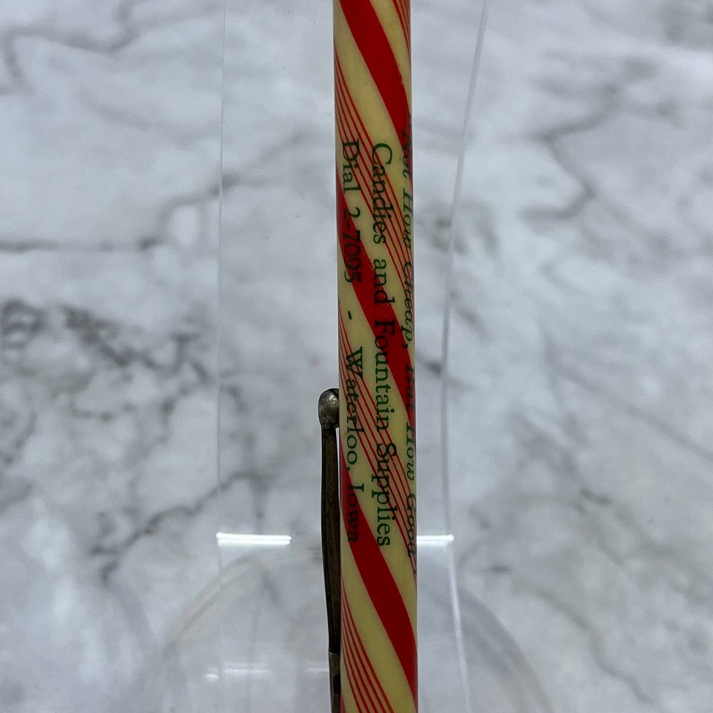 Vintage Mechanical Pencil Smith Candy Co. Waterloo Iowa SE7