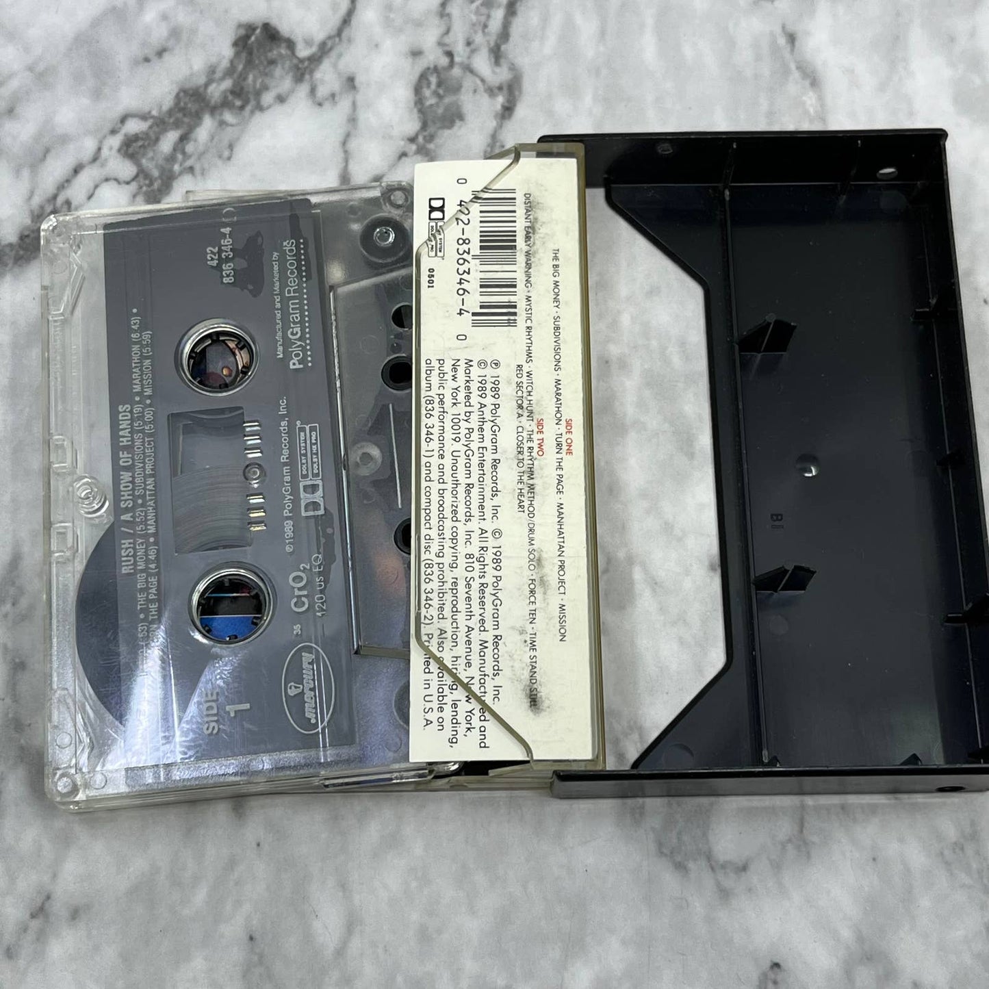 A Show of Hands by Rush Cassette Tape TH5-35