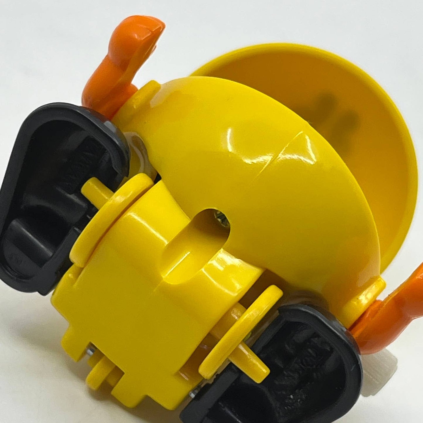 1982 Tomy White Knob Windup Pac-Man PacMan Walking WORKS SE2