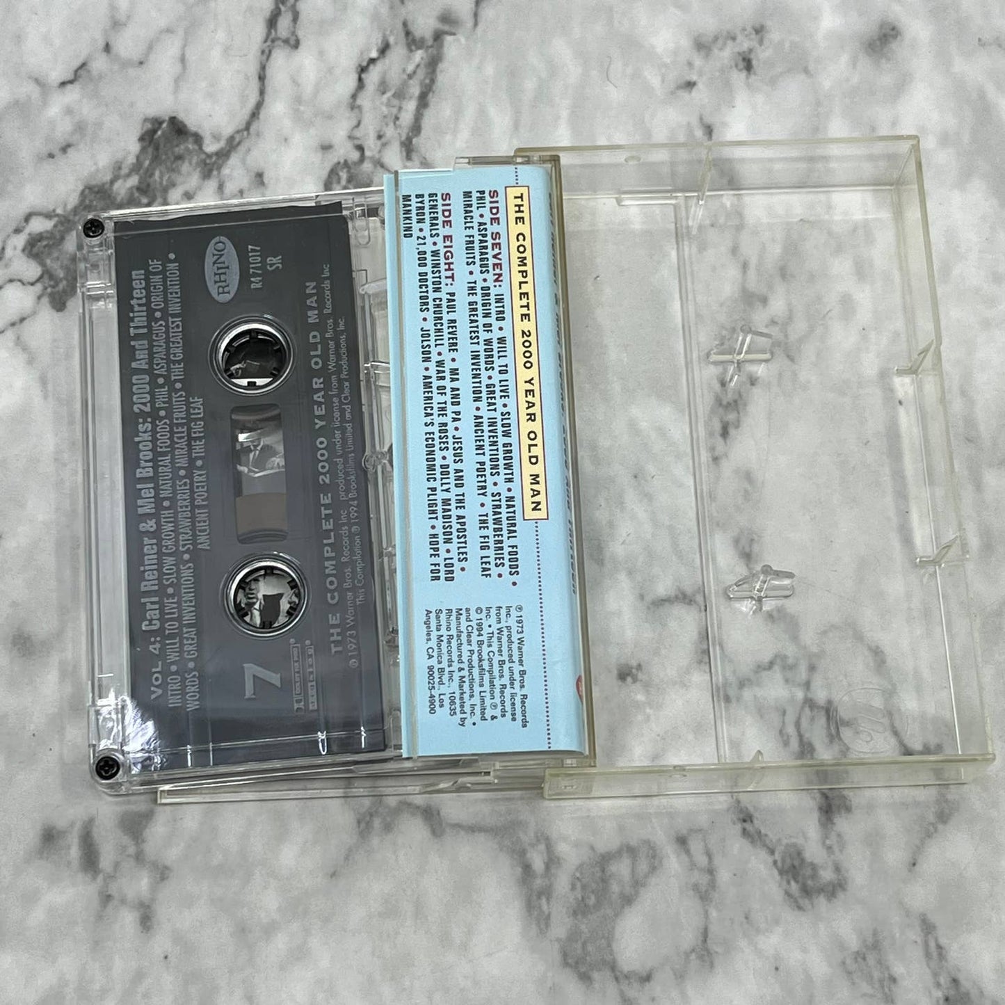 Carl Reiner And Mel Brooks - 2000 And Thirteen Cassette Tape TH5-35