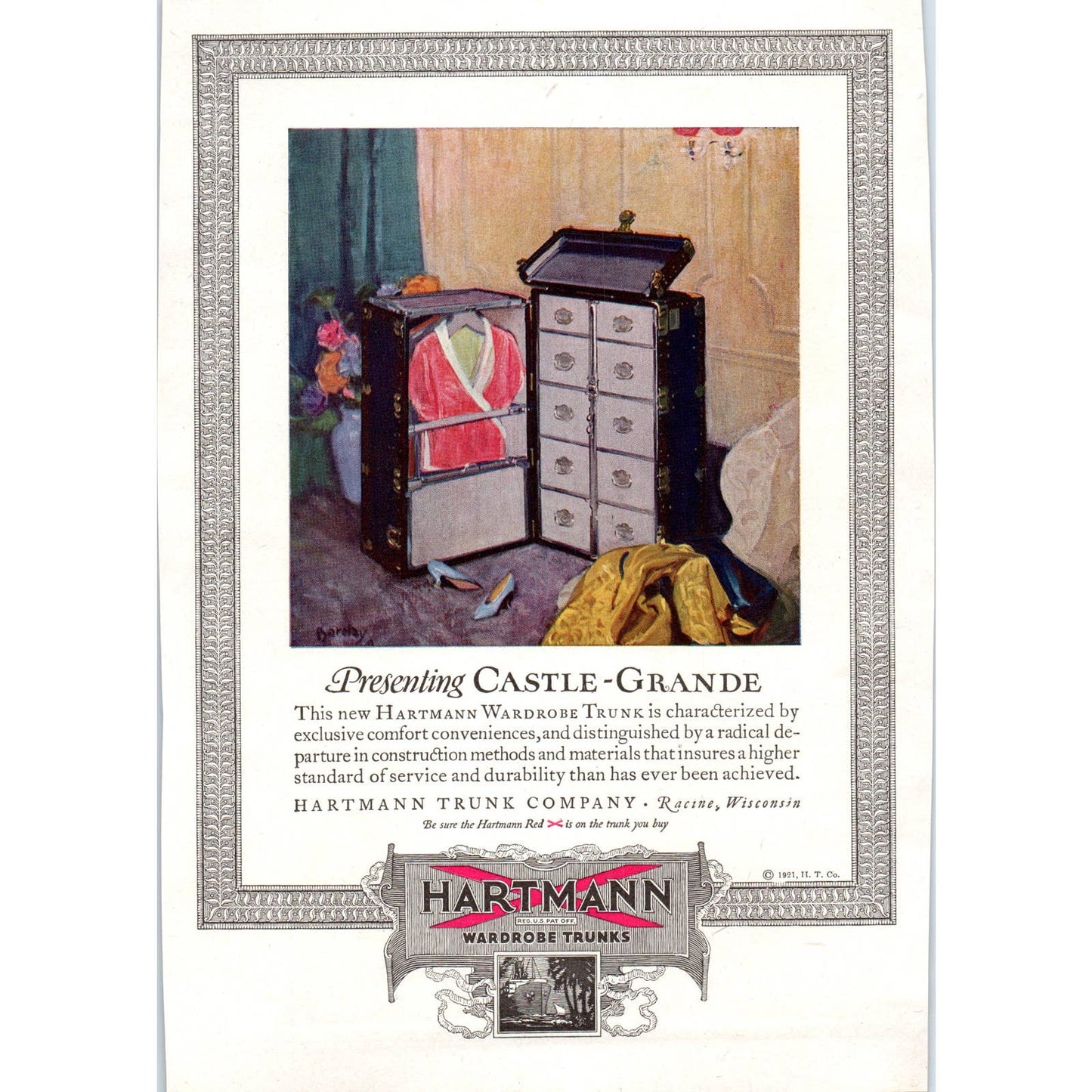 Orange Blossom Time - William L. Gilbert Clock Co. Winsted CT - 1921 Ad TJ7-L