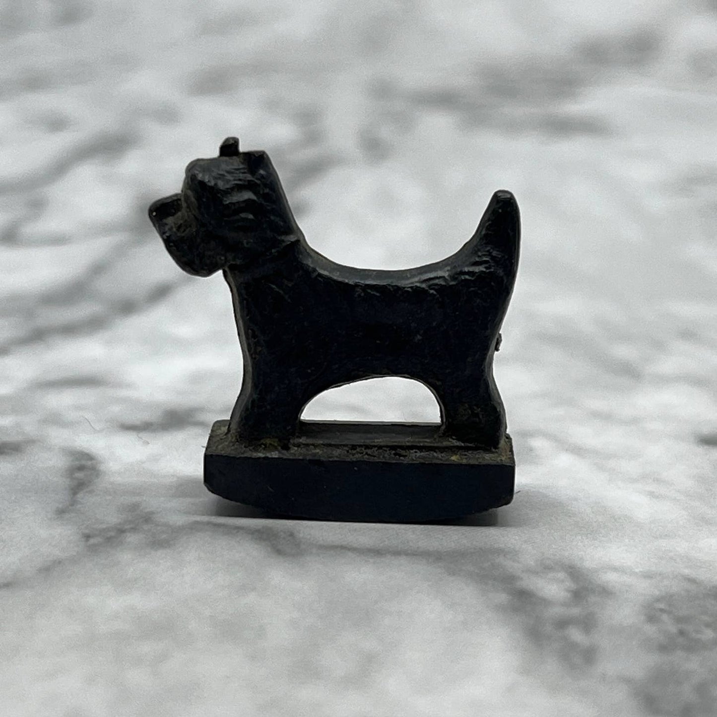 VTG 1980’s Hotsy Totsy Merry Magnetic Scotty Dog Pup Scottish Terrier Black SA2