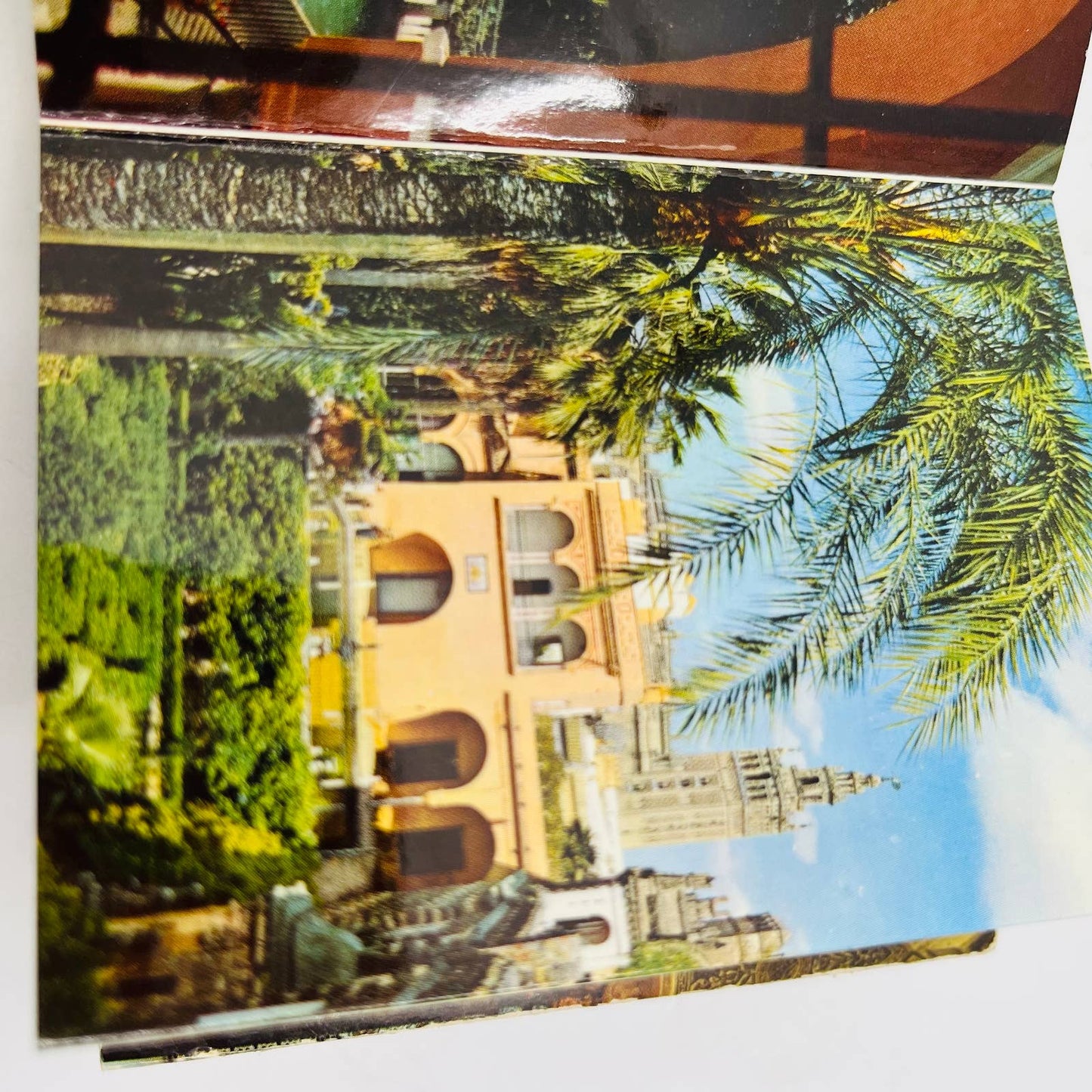 1960s Royal Alcazar of Seville Spain Mini Photo Souvenir Booklet EA1