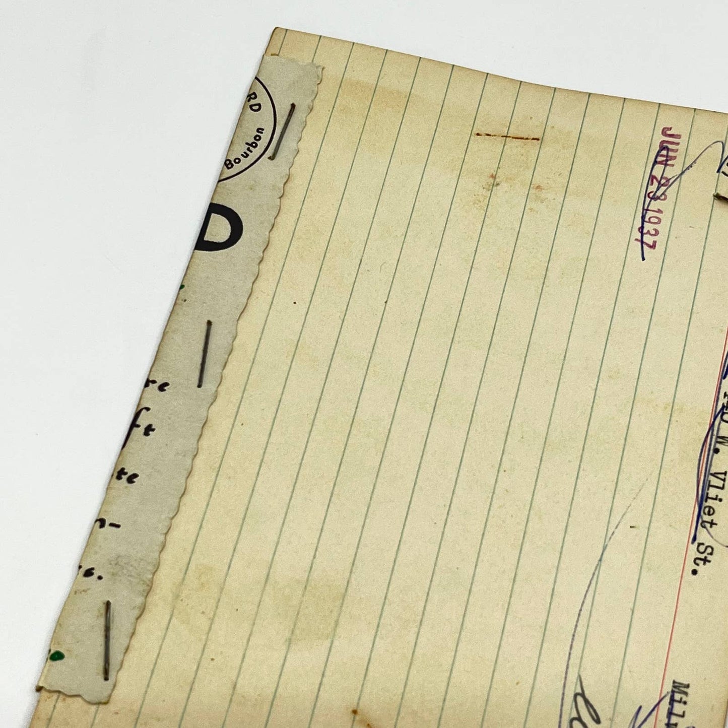 Old Guard Whiskey Label Geeting & Fromm Inc. Chicago IL