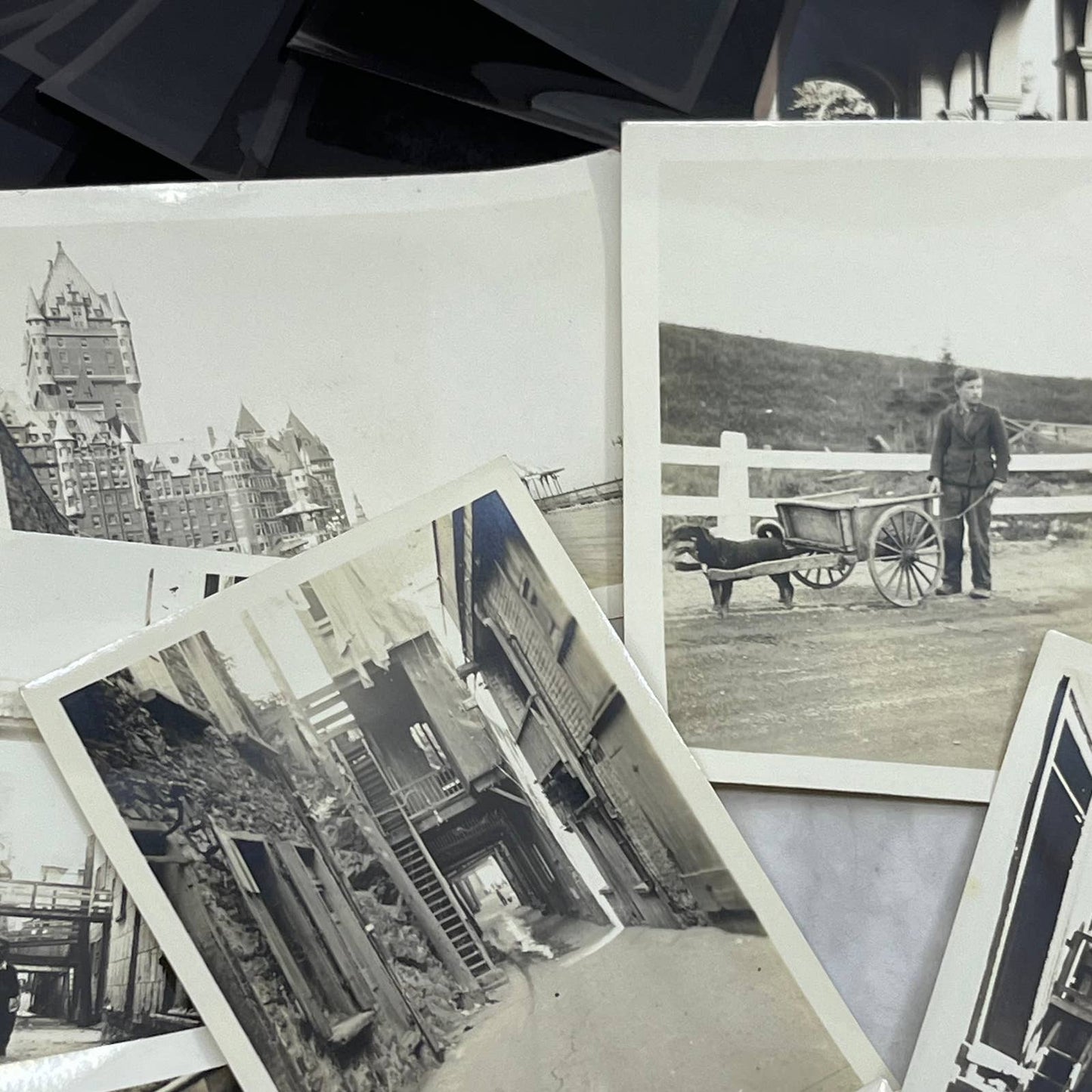 1930s Collection of Photos & Negatives of Gaspe Quebec Canada TJ9-PG1